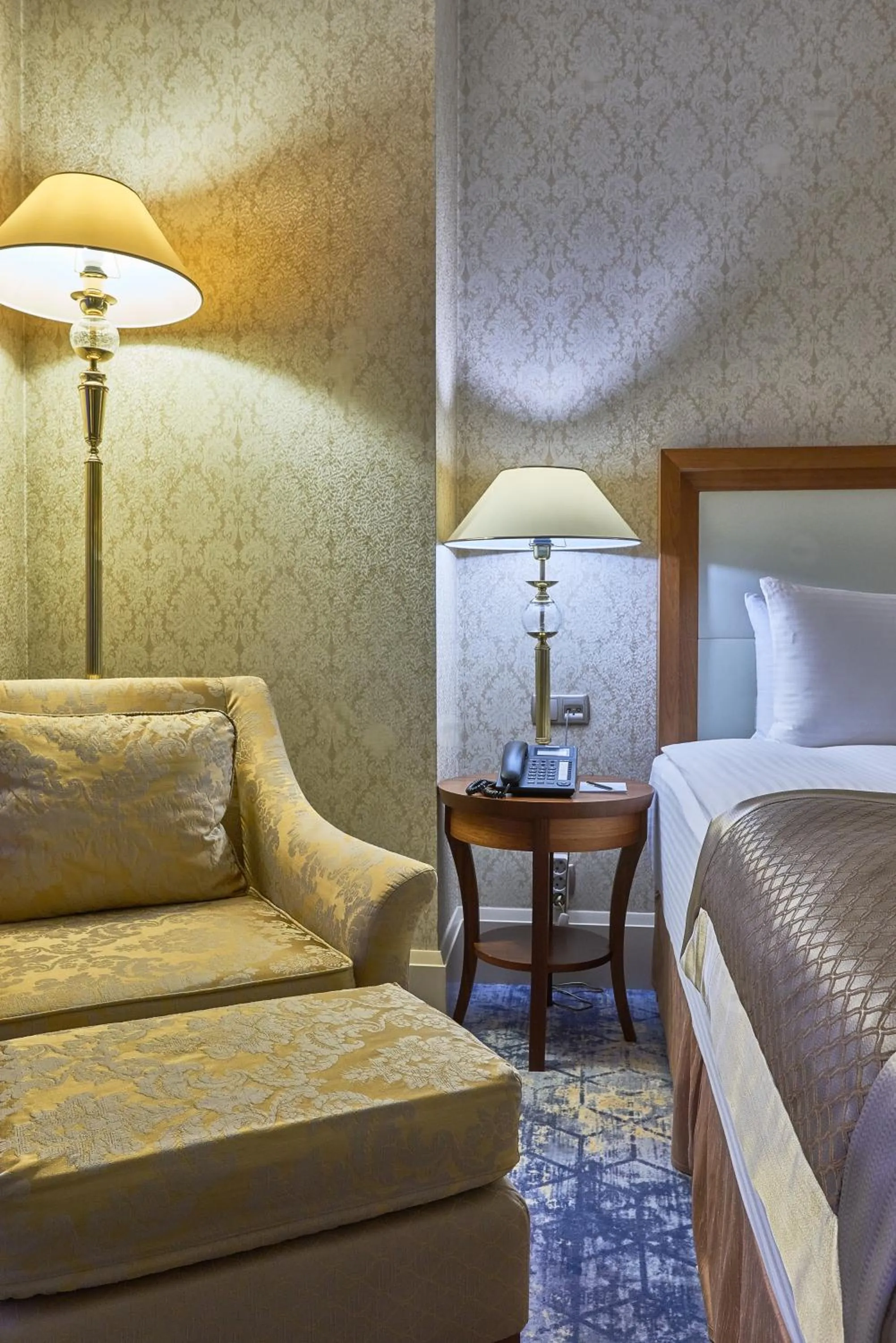 Bedroom, Bed in Rixos President Hotel Astana