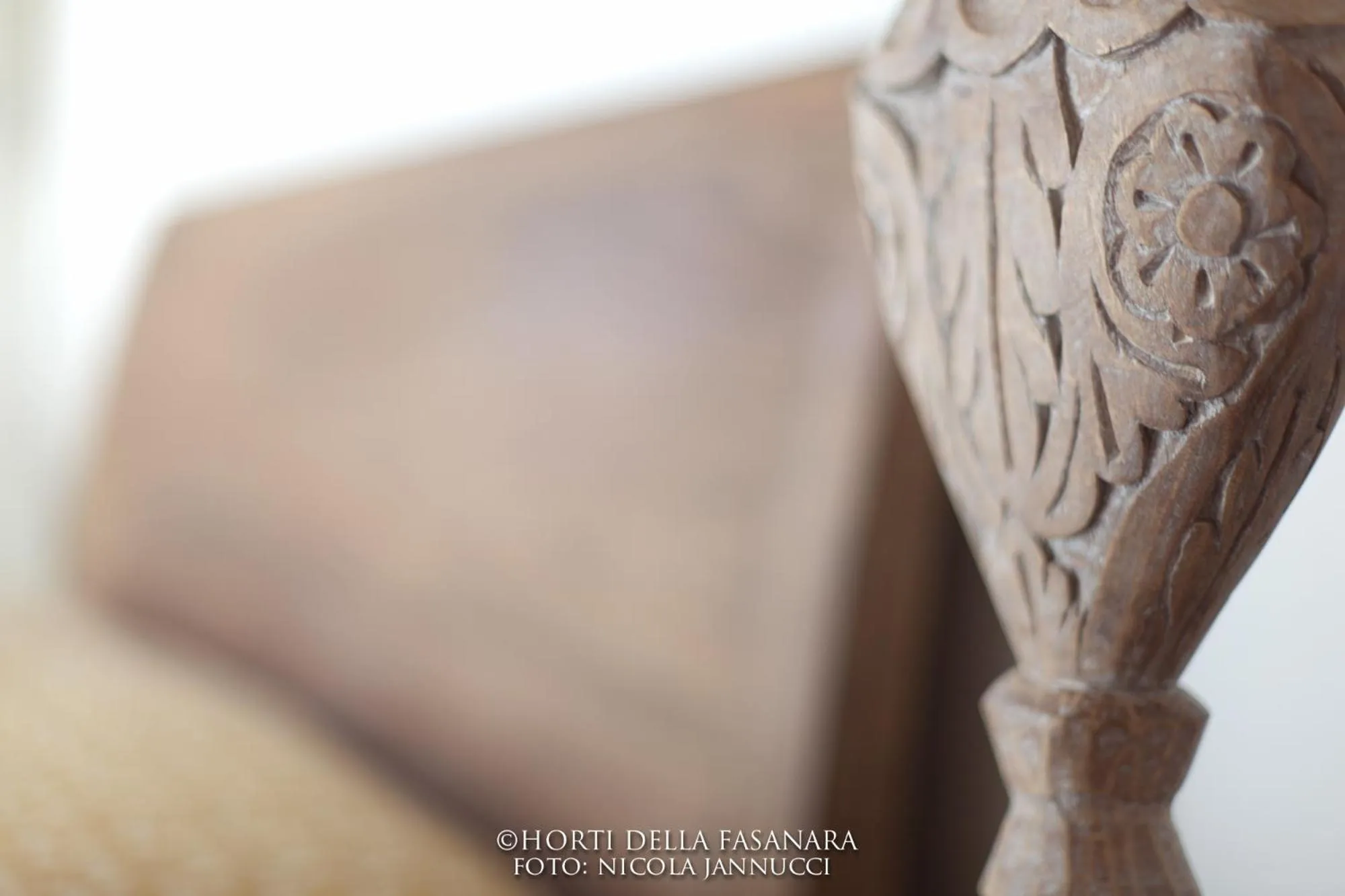 Decorative detail in Horti Della Fasanara