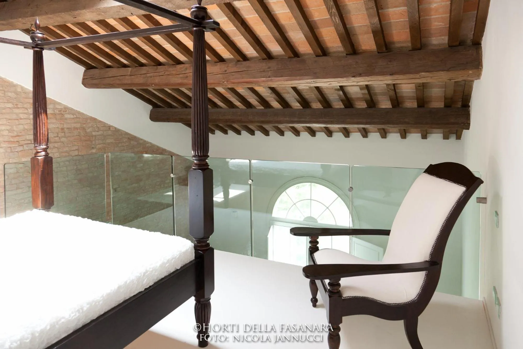 Photo of the whole room, Bed in Horti Della Fasanara