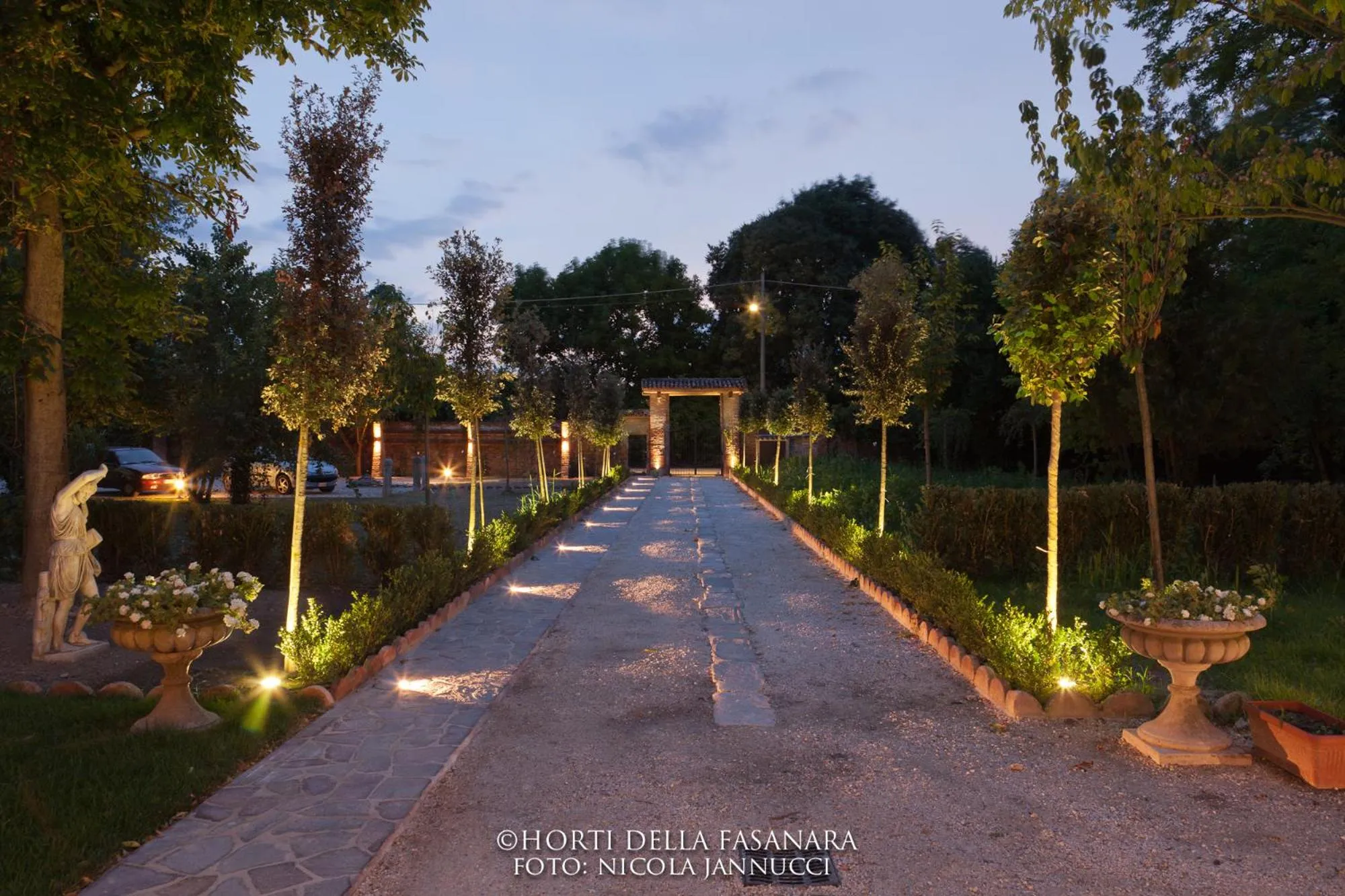 Facade/entrance in Horti Della Fasanara