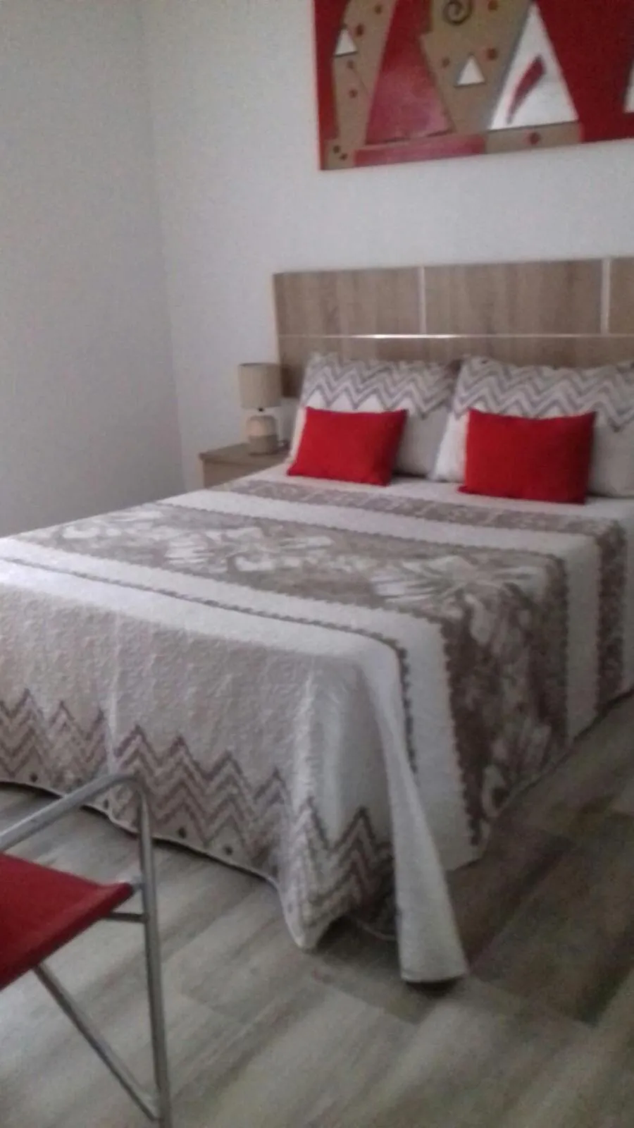 Bedroom, Bed in Pompeyos Viviendas Vacacionales