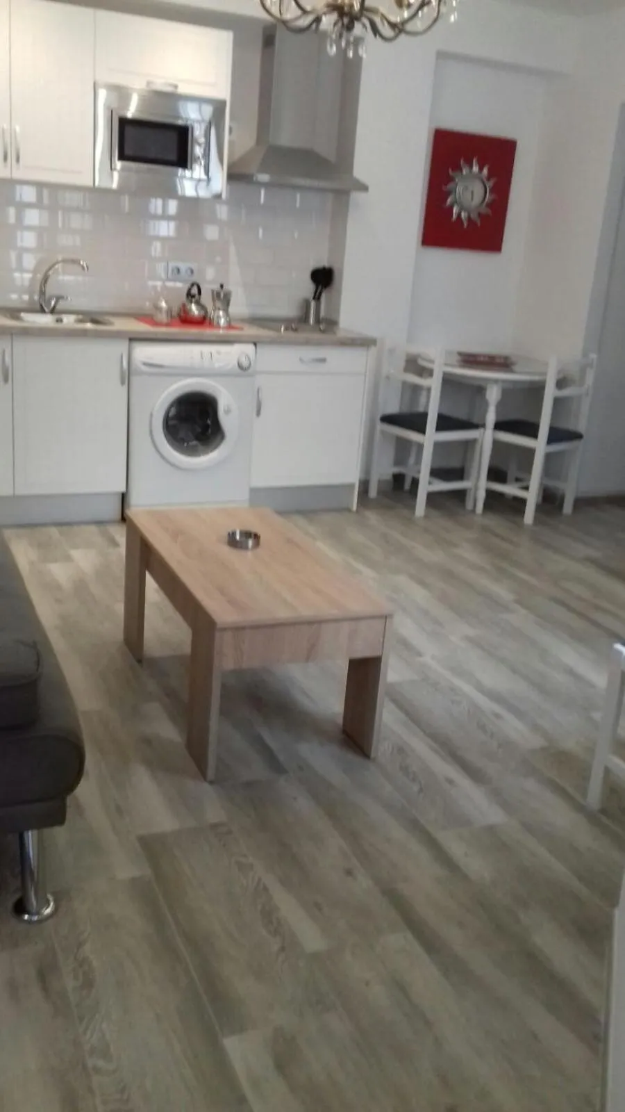 Kitchen or kitchenette in Pompeyos Viviendas Vacacionales