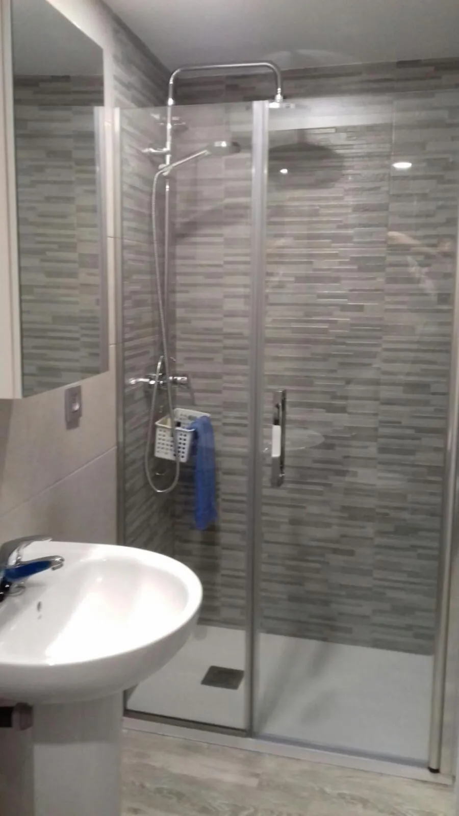 Bathroom in Pompeyos Viviendas Vacacionales