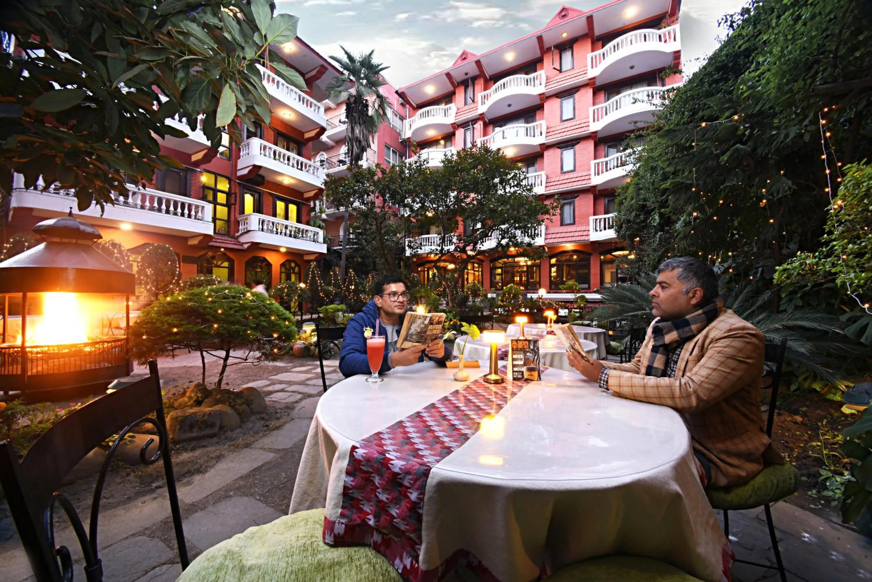 Restaurant/places to eat in Nirvana Boutique Hotel