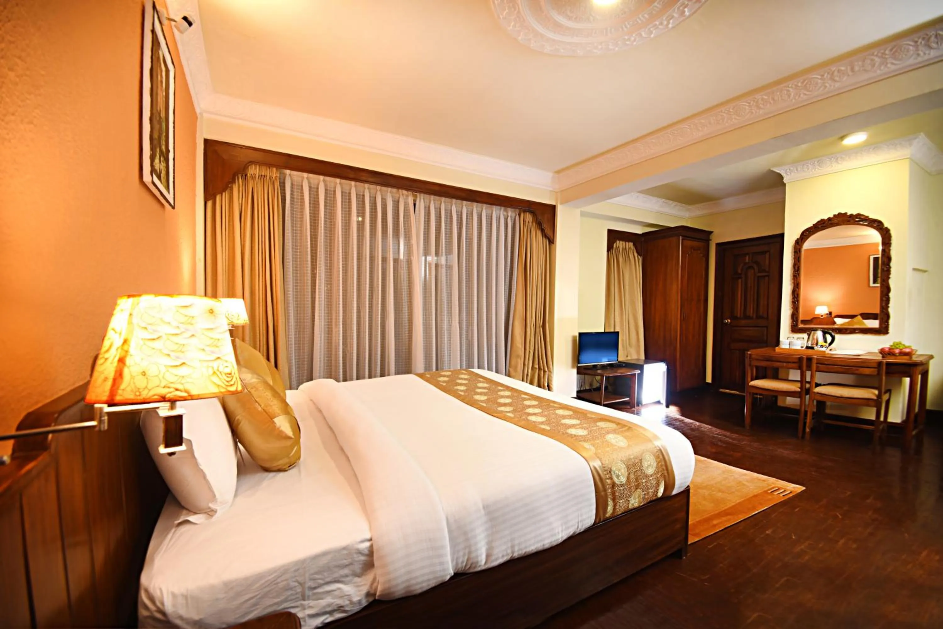 Bed in Nirvana Boutique Hotel