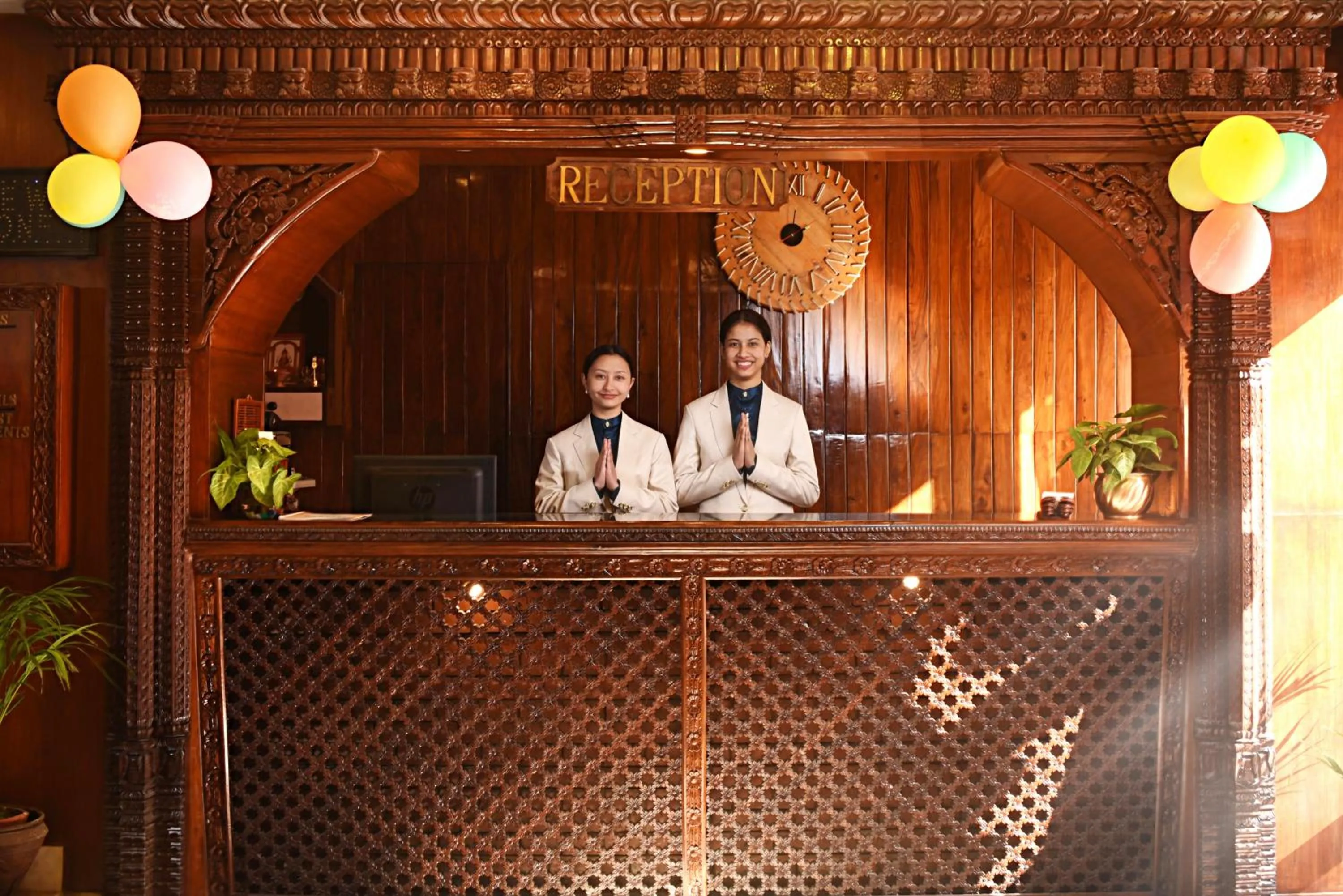 Lobby or reception in Nirvana Boutique Hotel