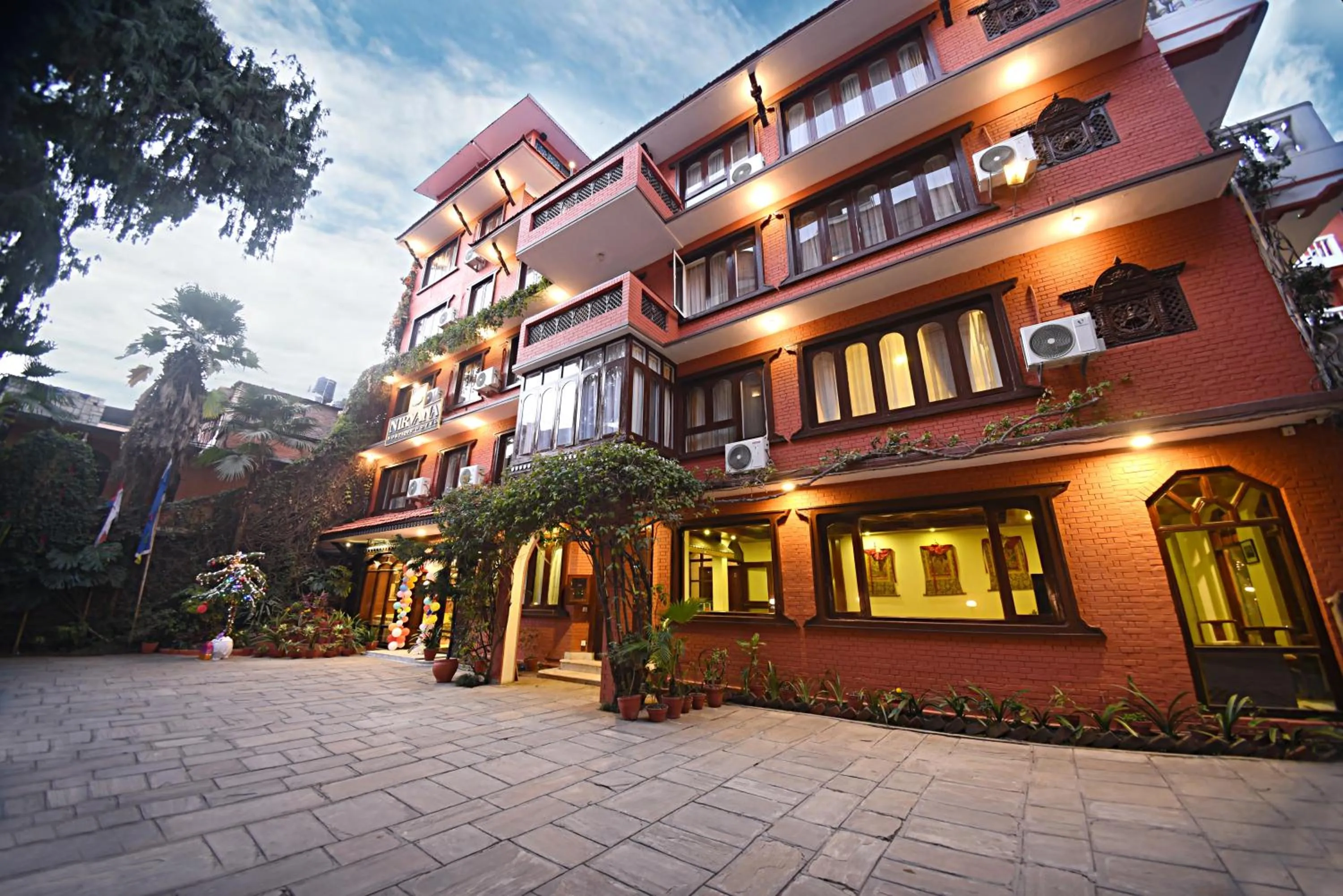 Property building in Nirvana Boutique Hotel