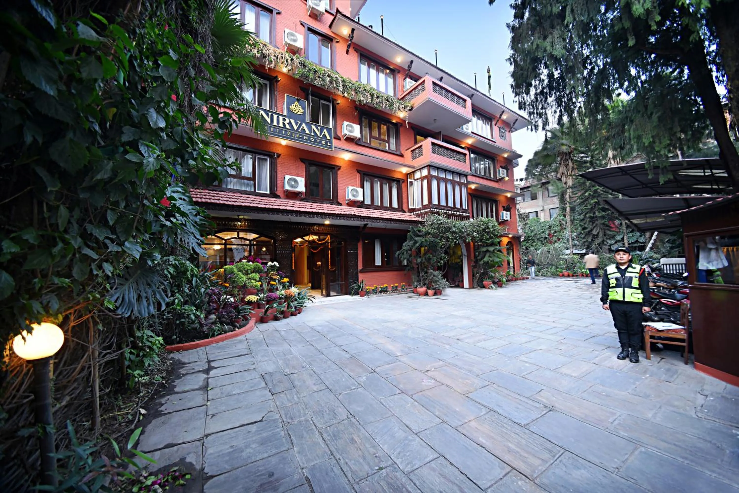 Property building in Nirvana Boutique Hotel