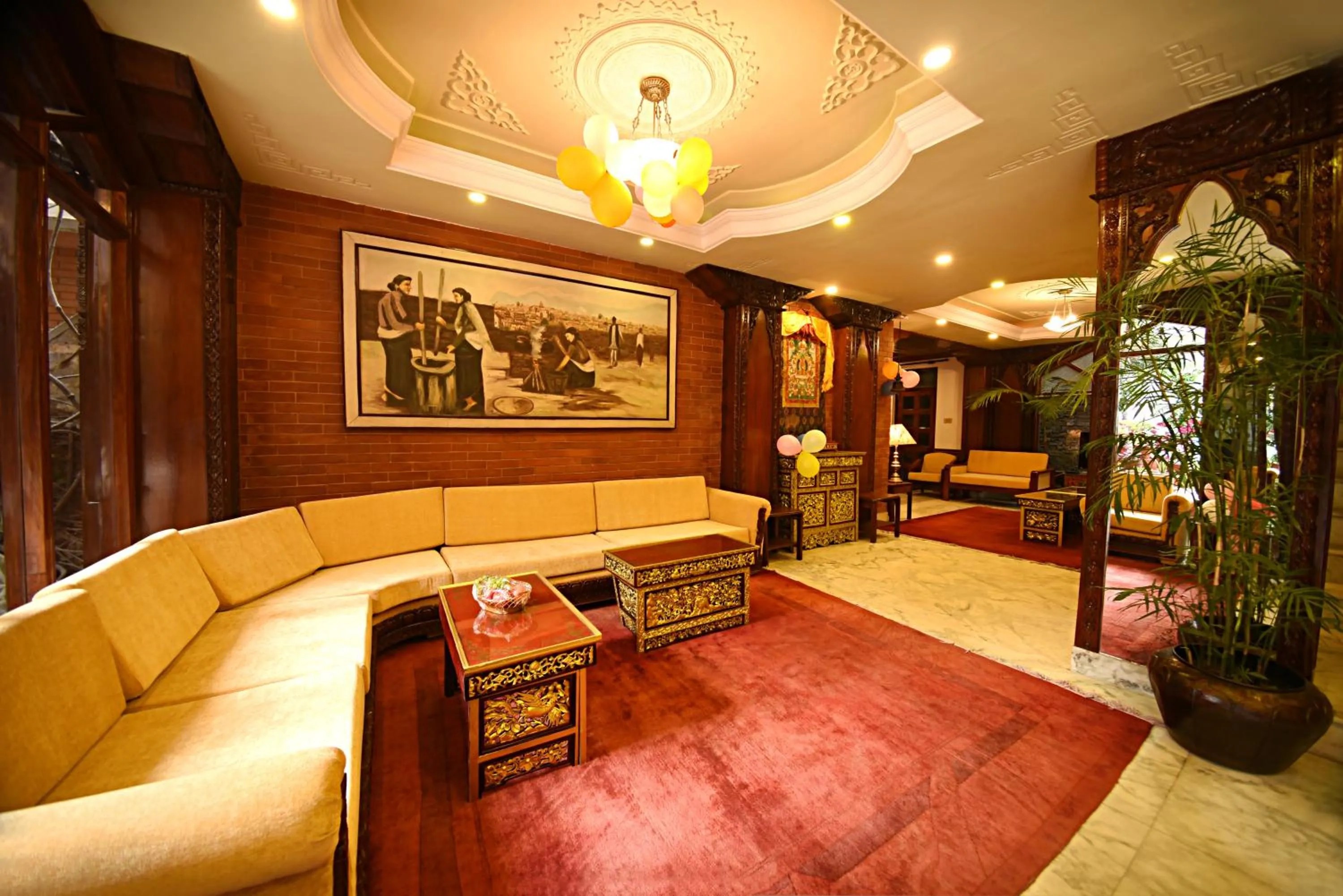 Living room in Nirvana Boutique Hotel