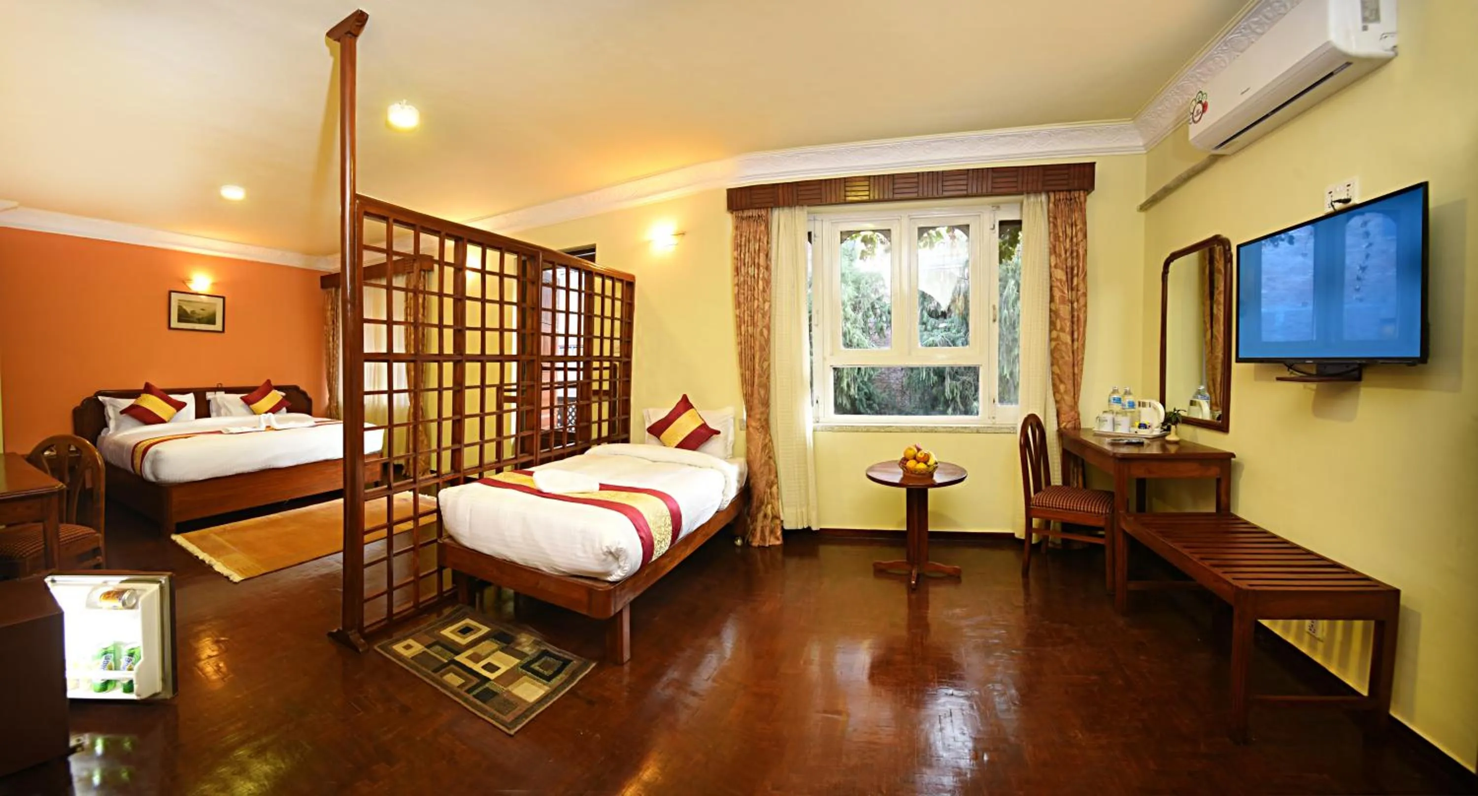 Bed in Nirvana Boutique Hotel