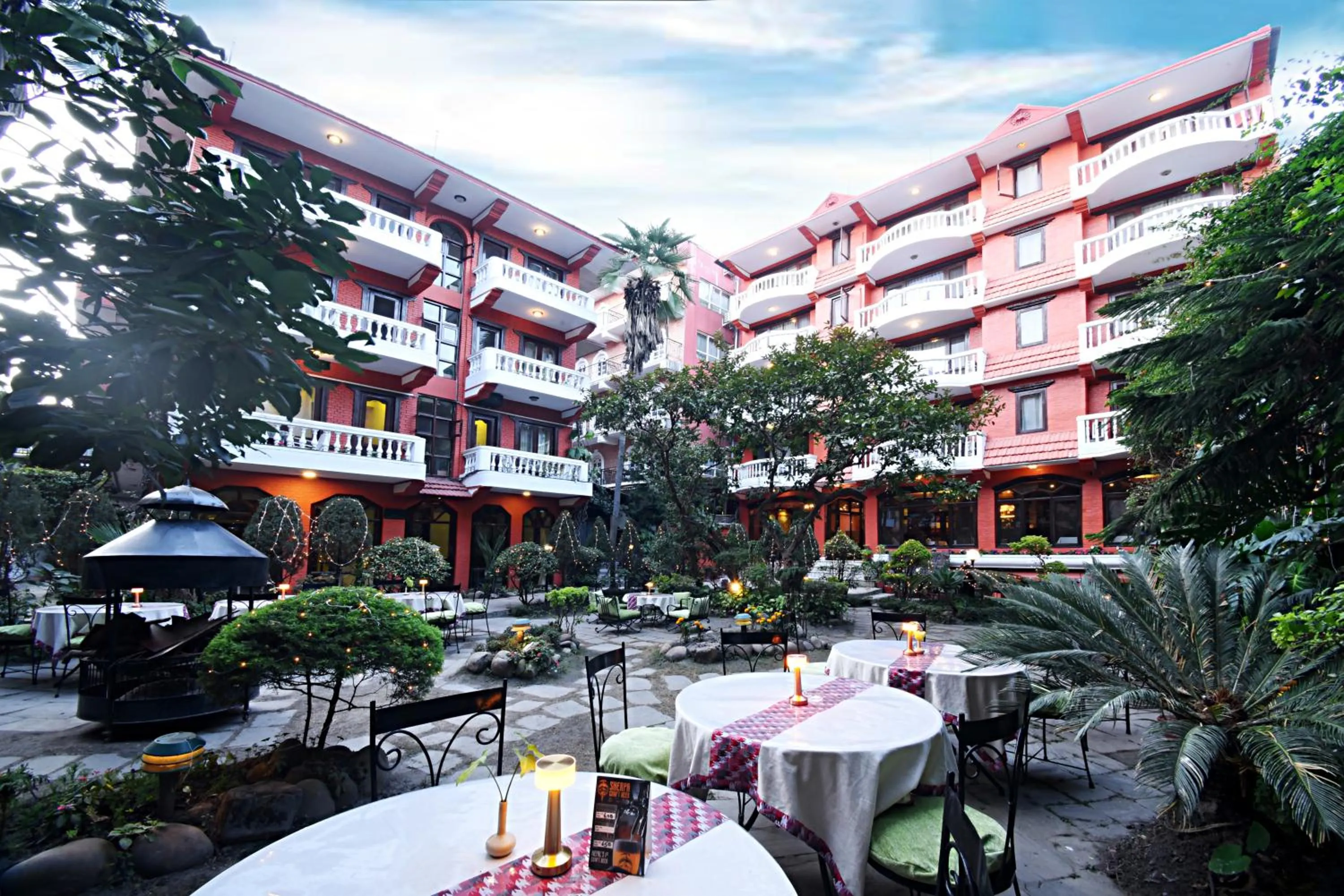 Property building in Nirvana Boutique Hotel