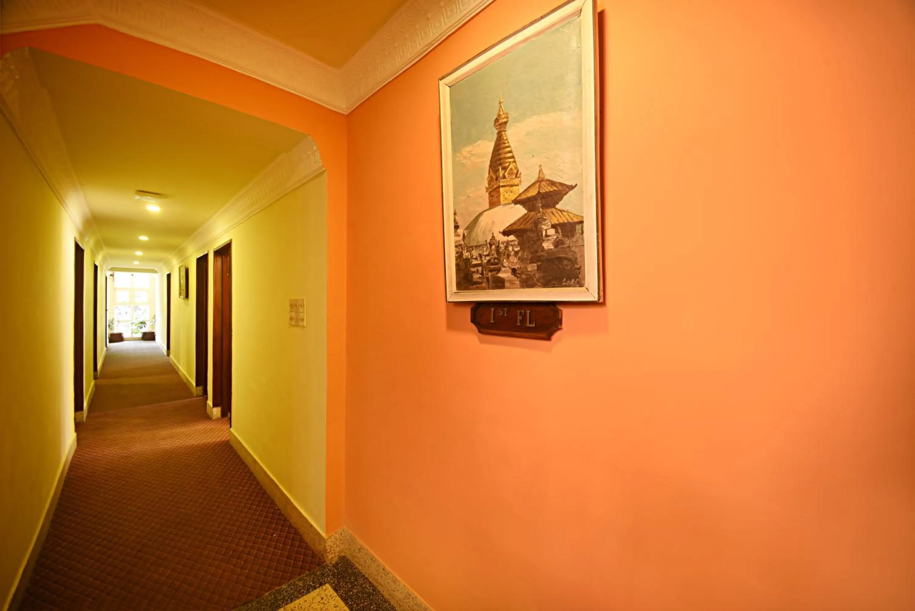 Floor plan in Nirvana Boutique Hotel