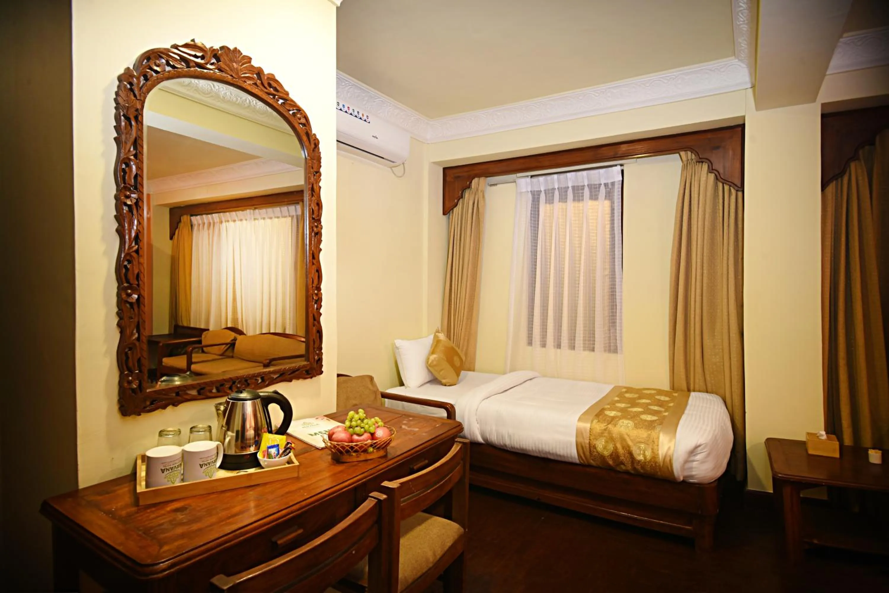 Photo of the whole room, Bed in Nirvana Boutique Hotel