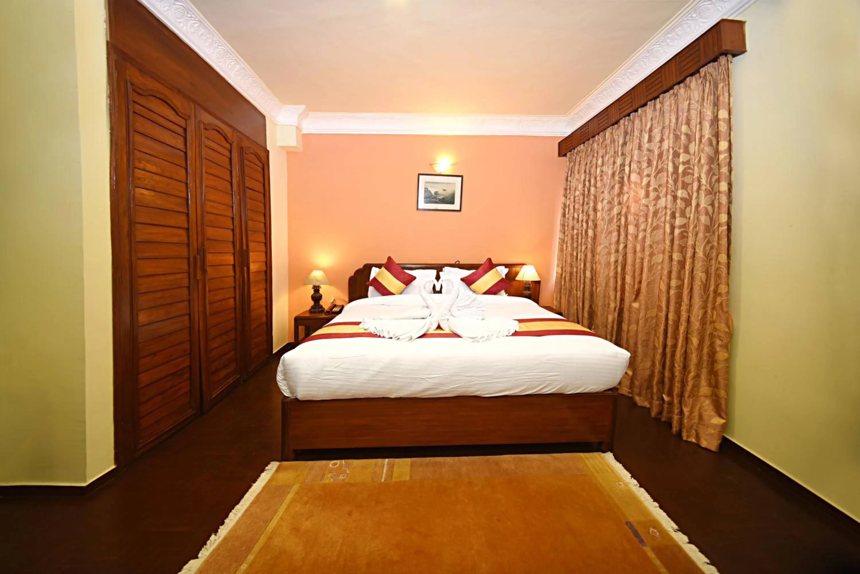 Bed in Nirvana Boutique Hotel