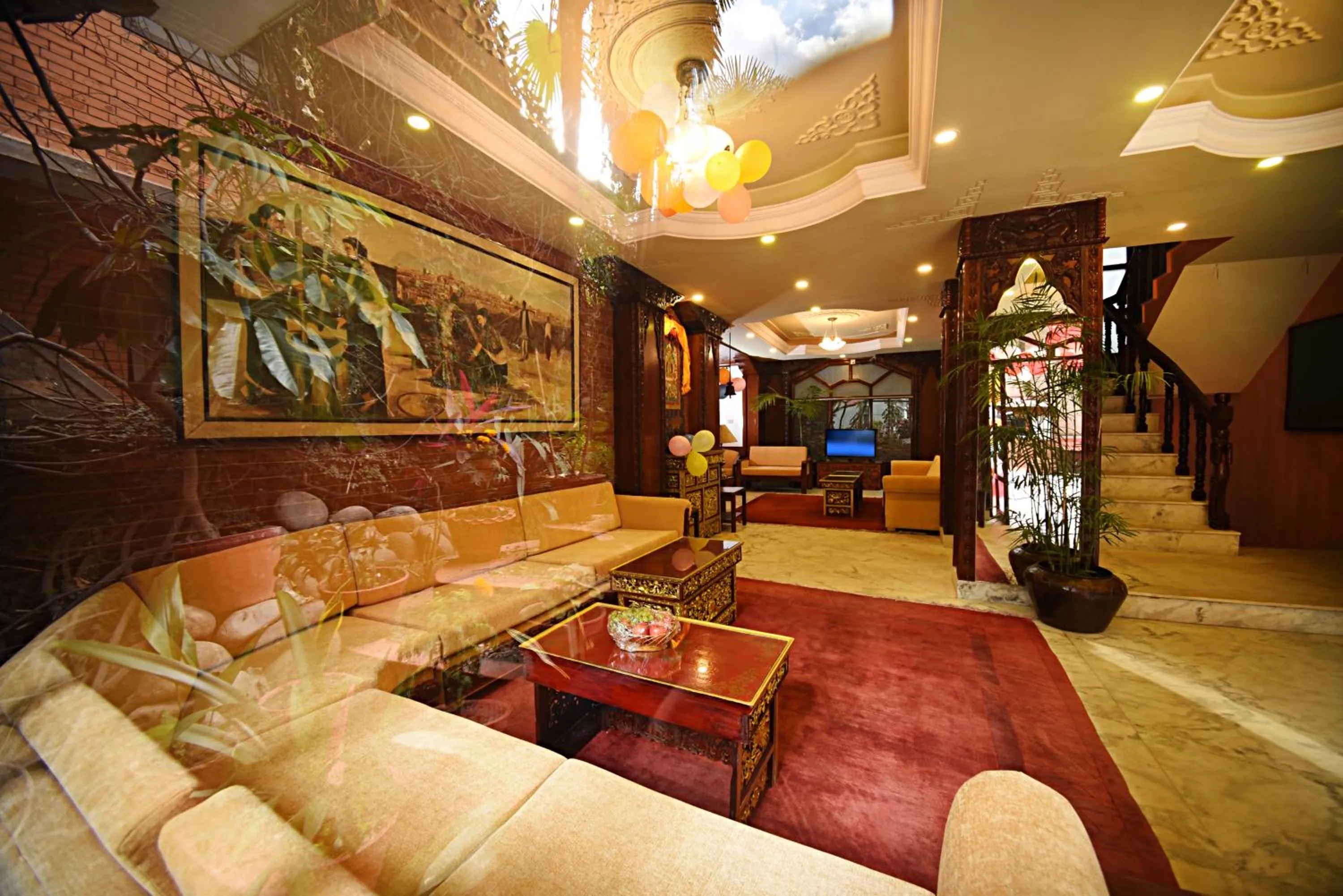 Living room in Nirvana Boutique Hotel