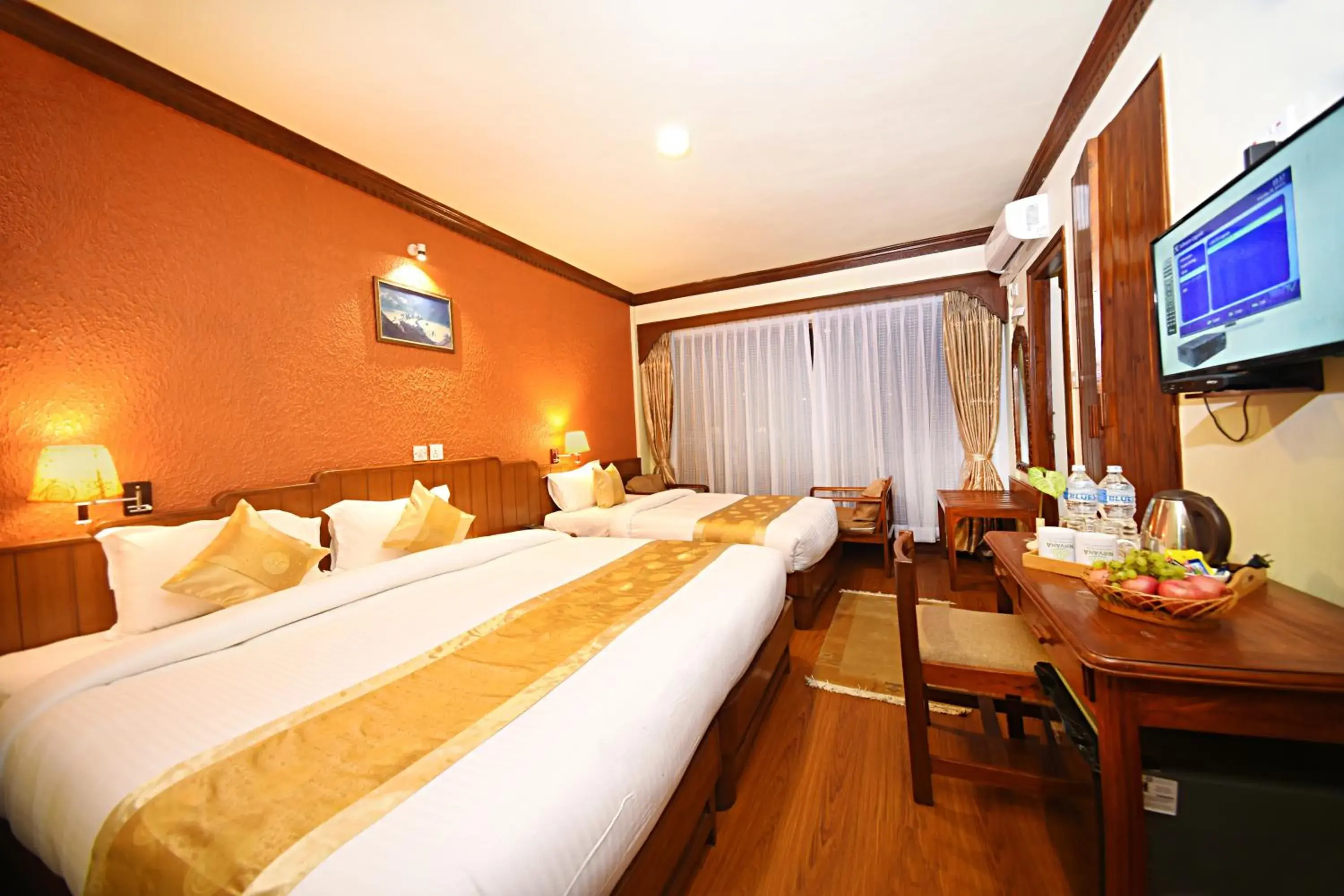 Family Room with Balcony in Hotel Nirvana Garden Family Room with Balcony in Hotel Nirvana Garden
