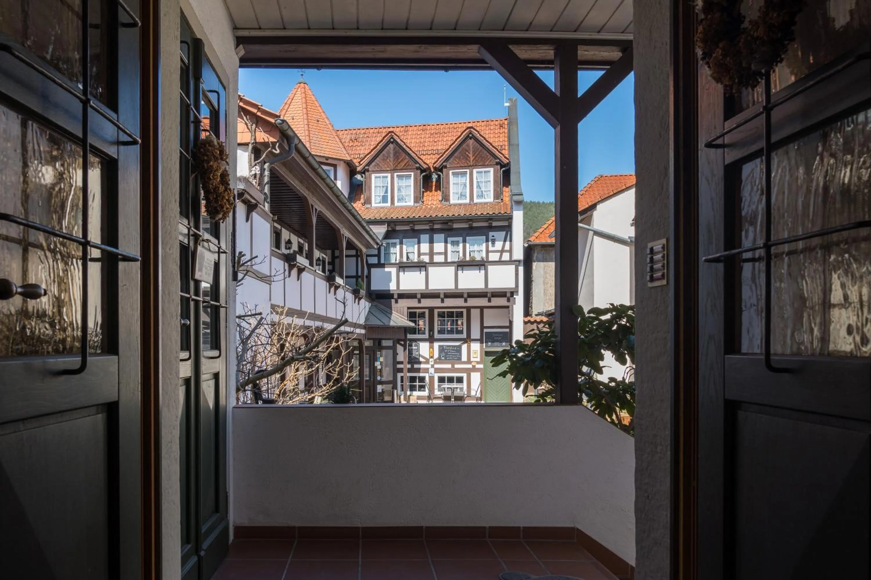 Property building in Landhotel & Restaurant Kains Hof