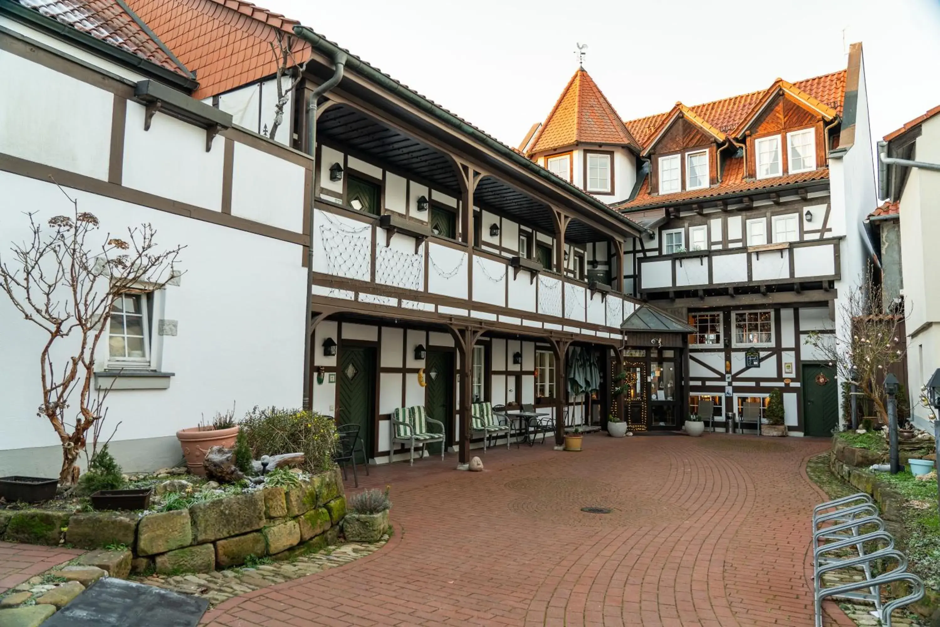 Property building in Landhotel & Restaurant Kains Hof Property building in Landhotel & Restaurant Kains Hof