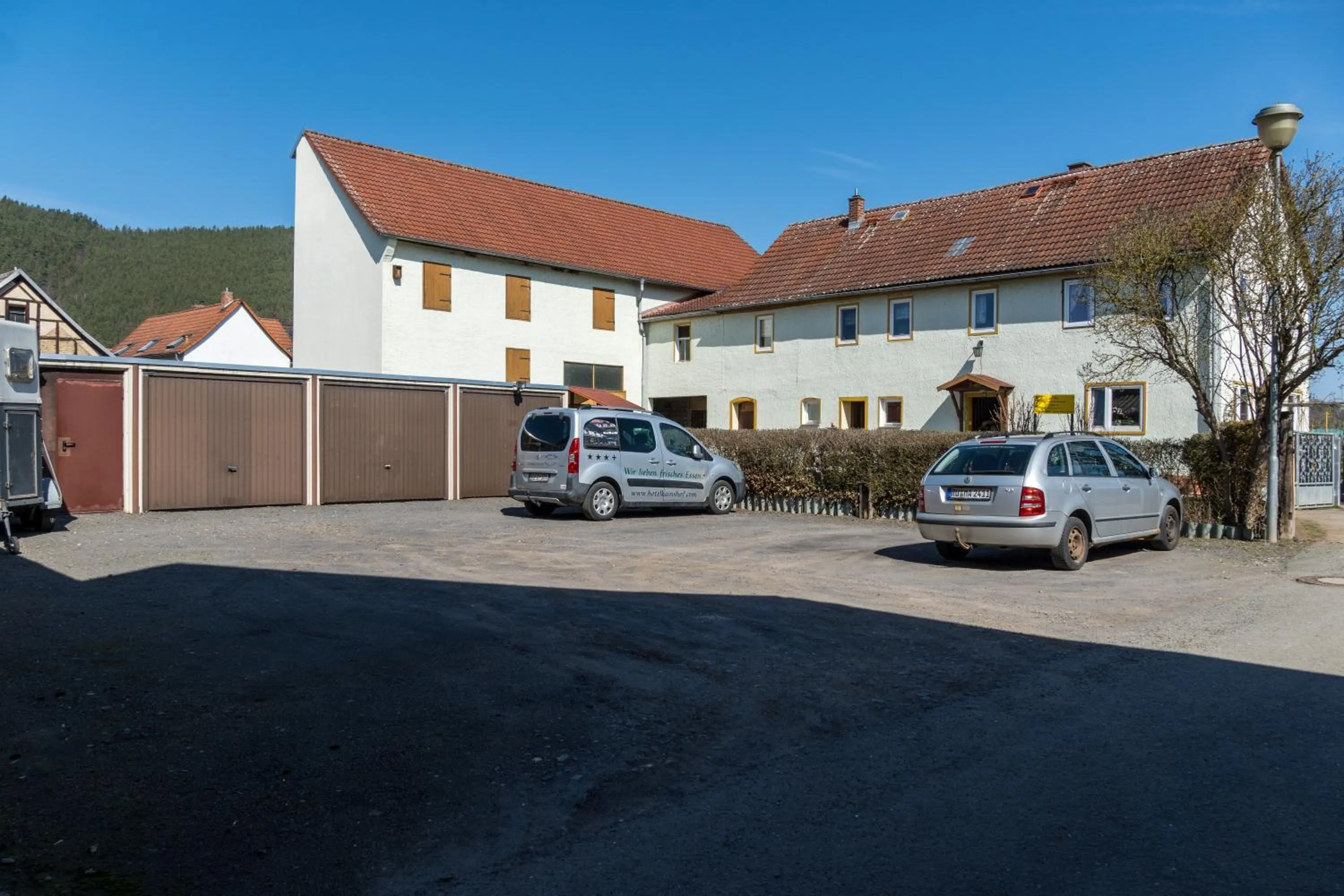 Parking in Landhotel & Restaurant Kains Hof
