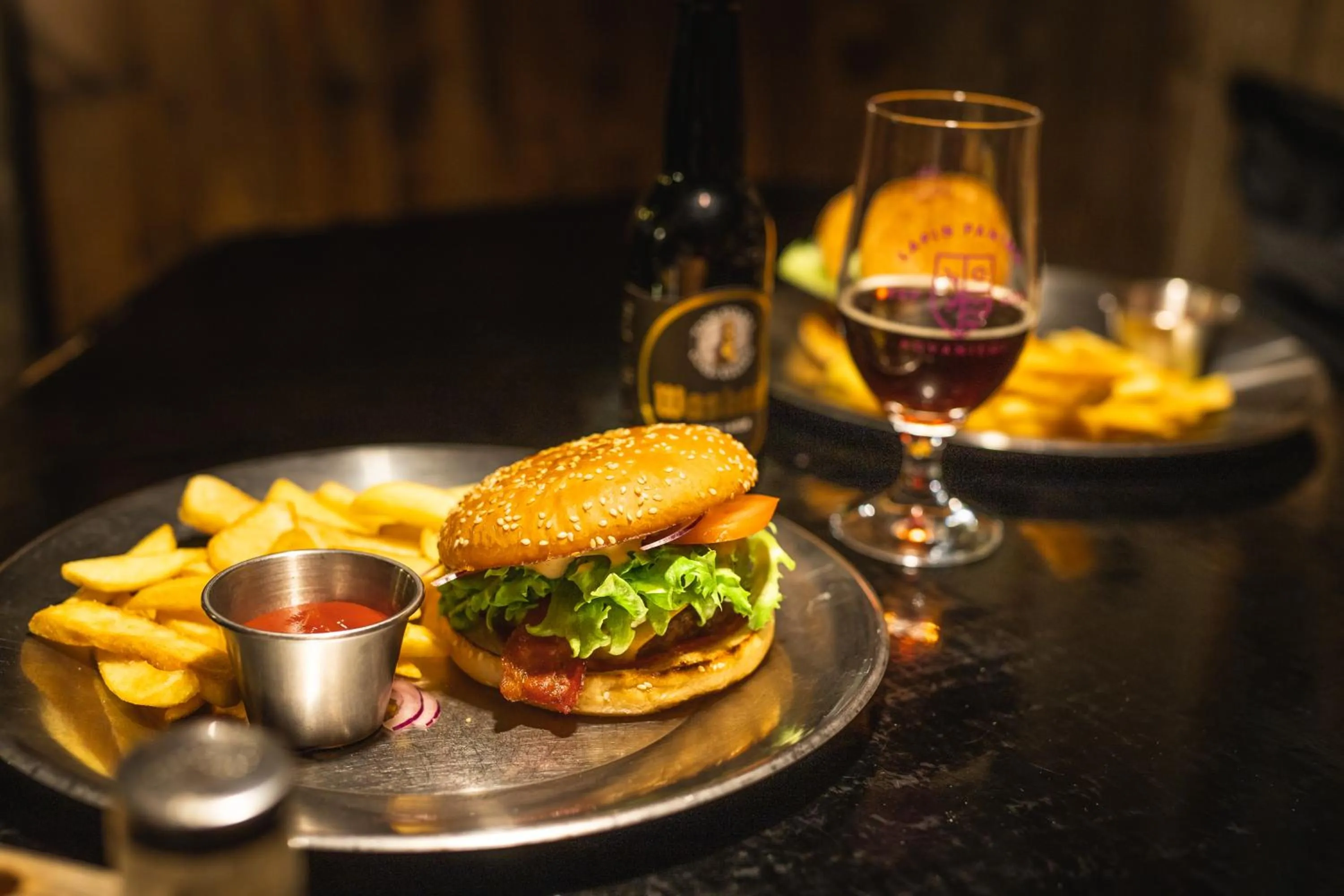 Food close-up in Tankavaara Gold Village