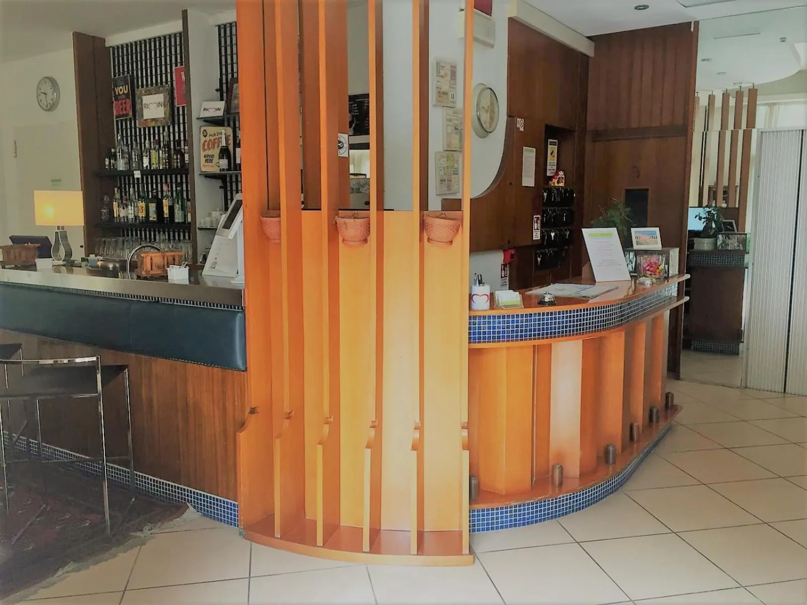 Lobby or reception in Hotel Ausonia B&B RiMiNi