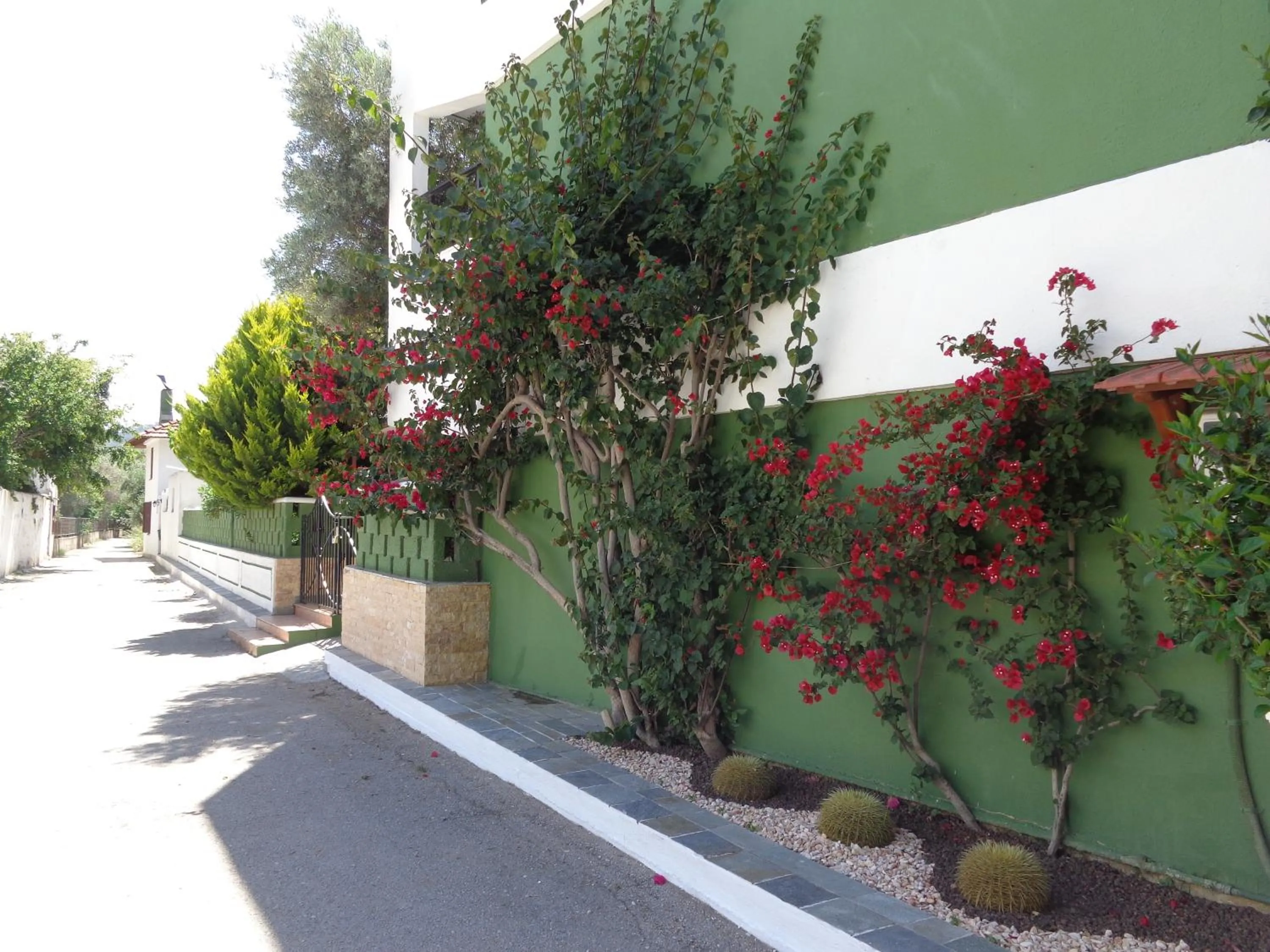 Facade/entrance in Terinikos Sunny Garden Hotel & Junior Suites