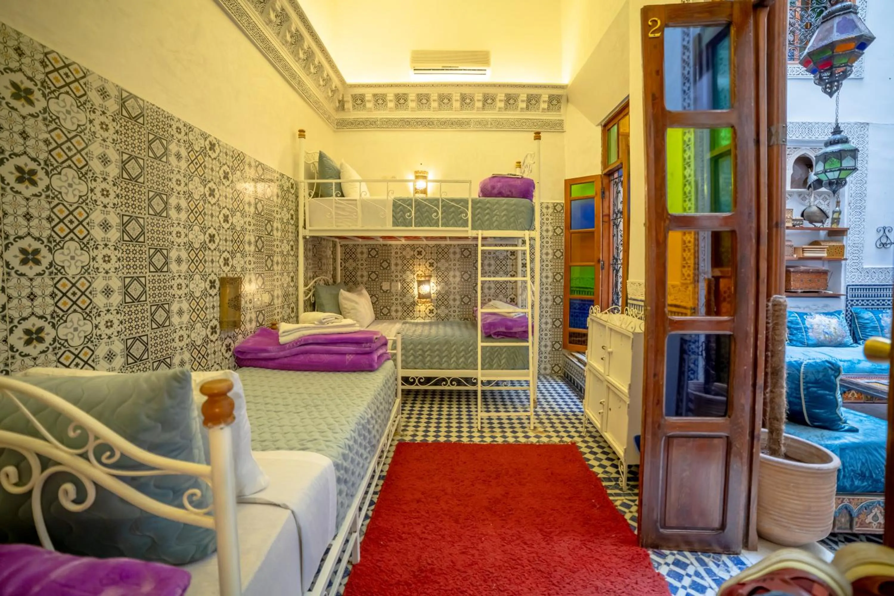 Bed in Riad Verus