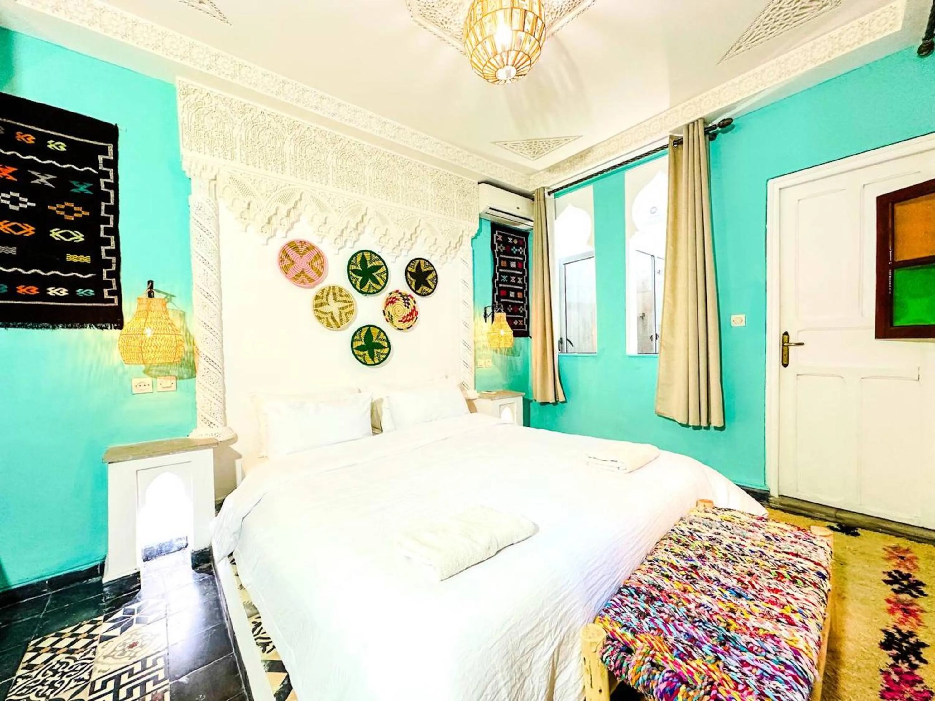 Bed in Riad Verus