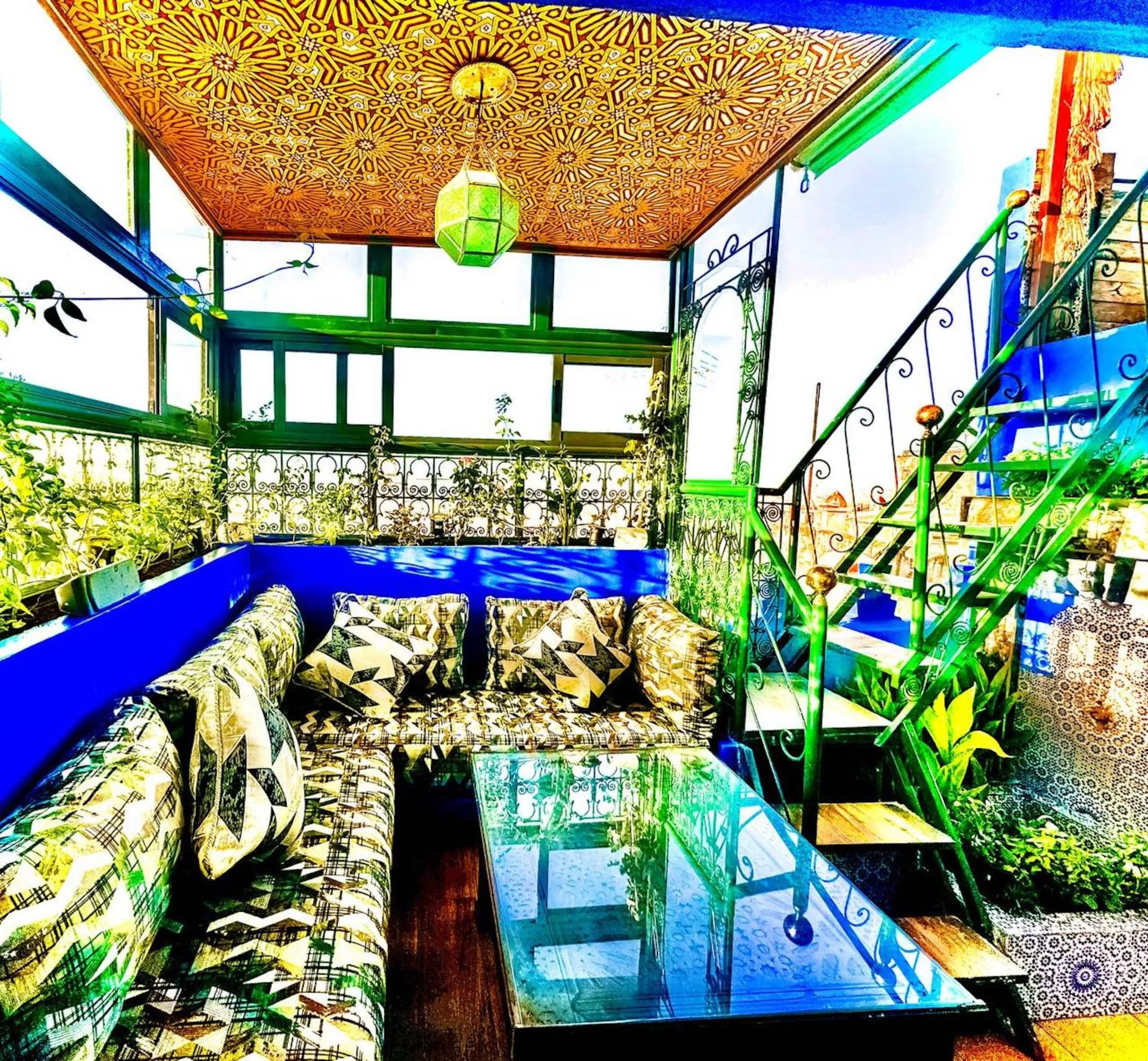 Balcony/Terrace in Riad Verus