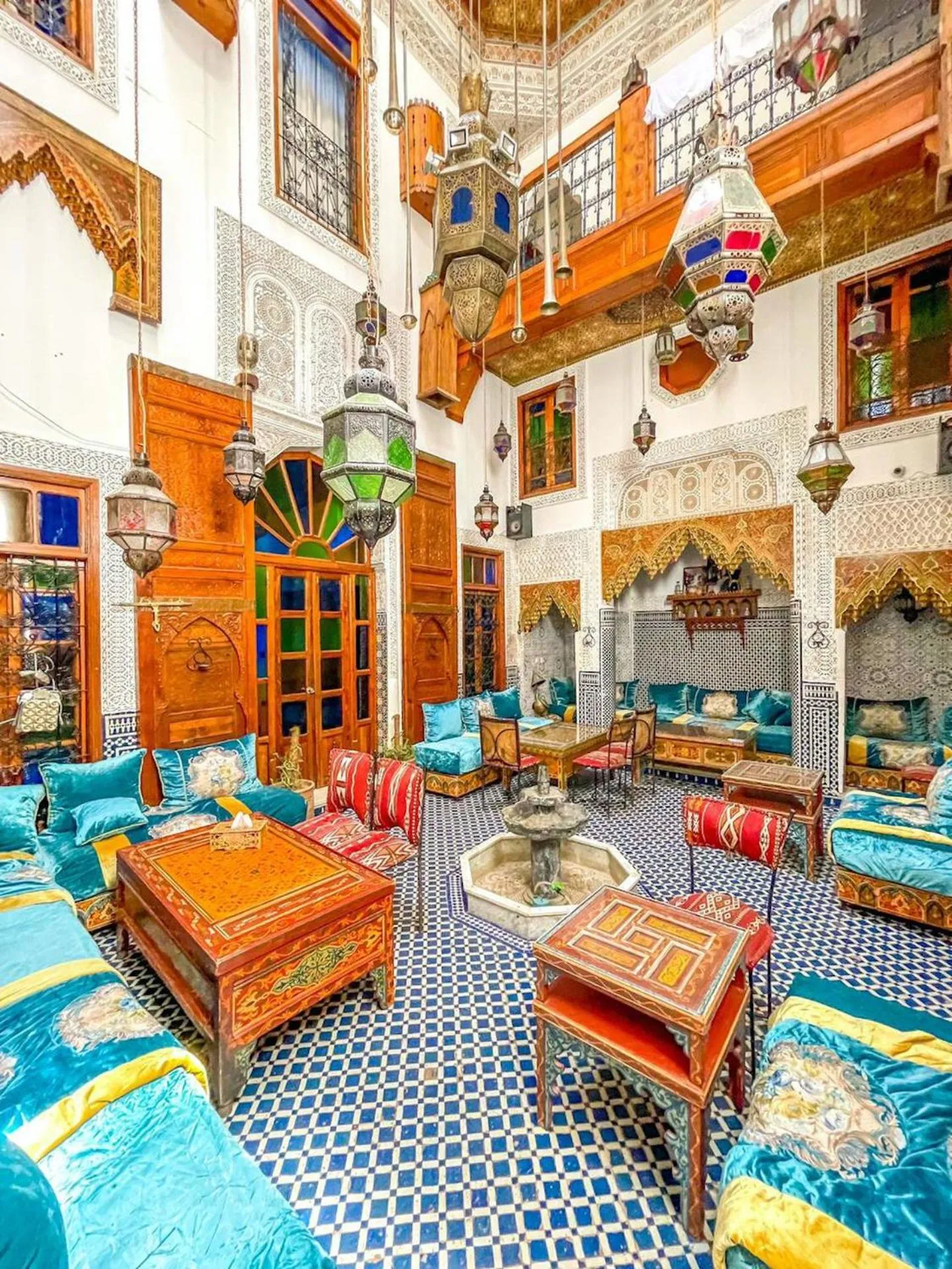Patio in Riad Verus