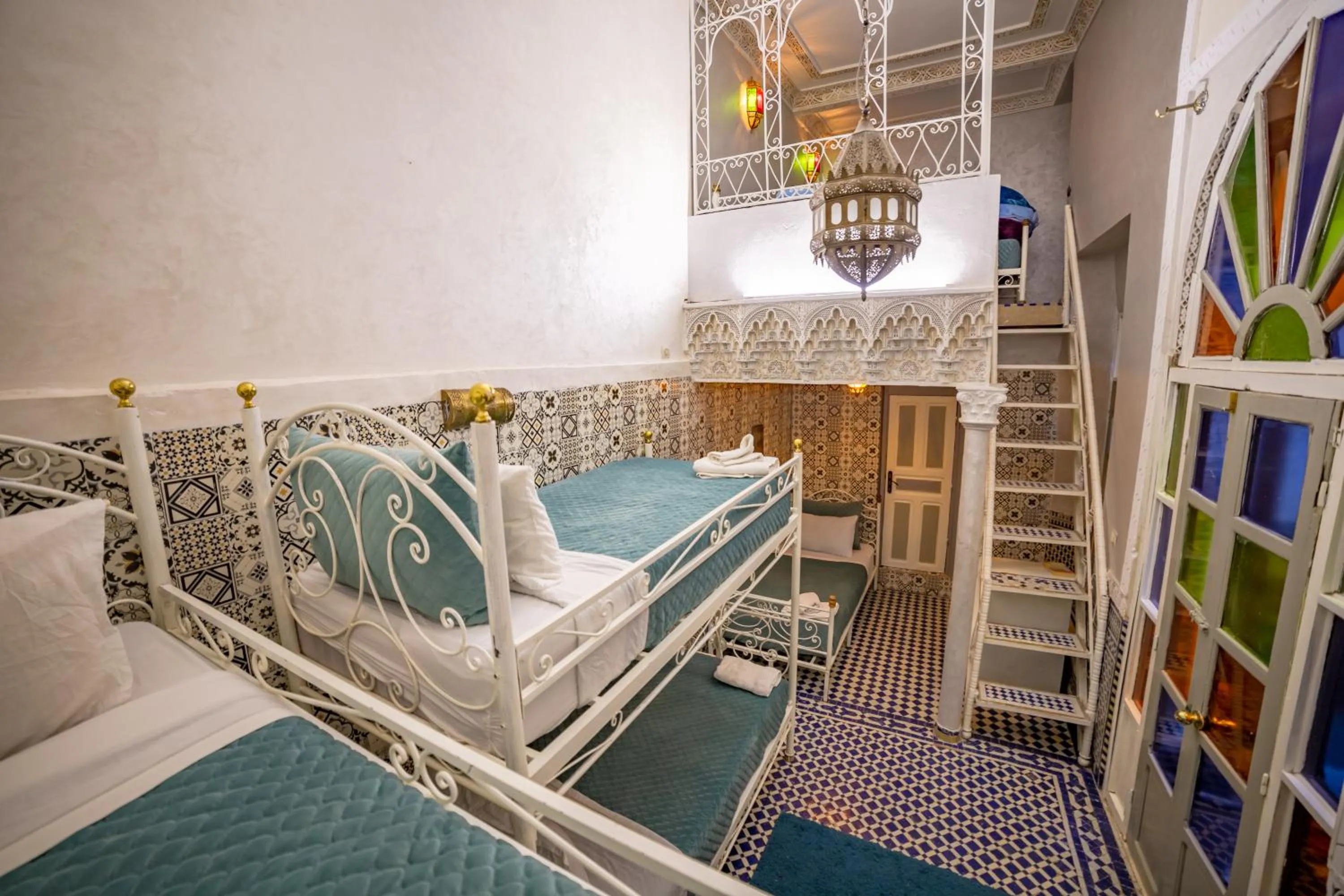 Bed in Riad Verus