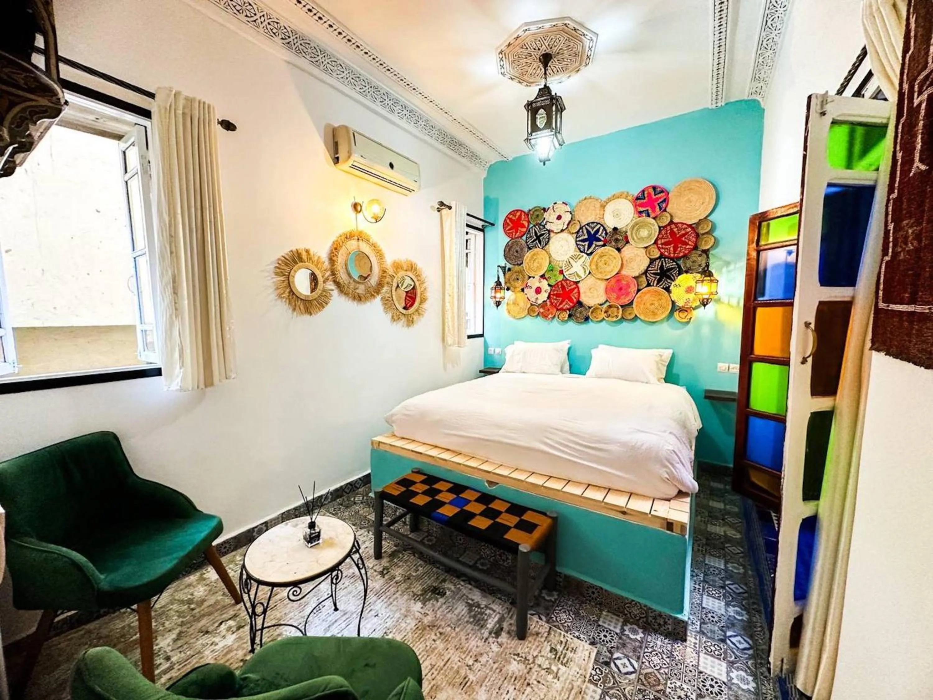 Bed in Riad Verus