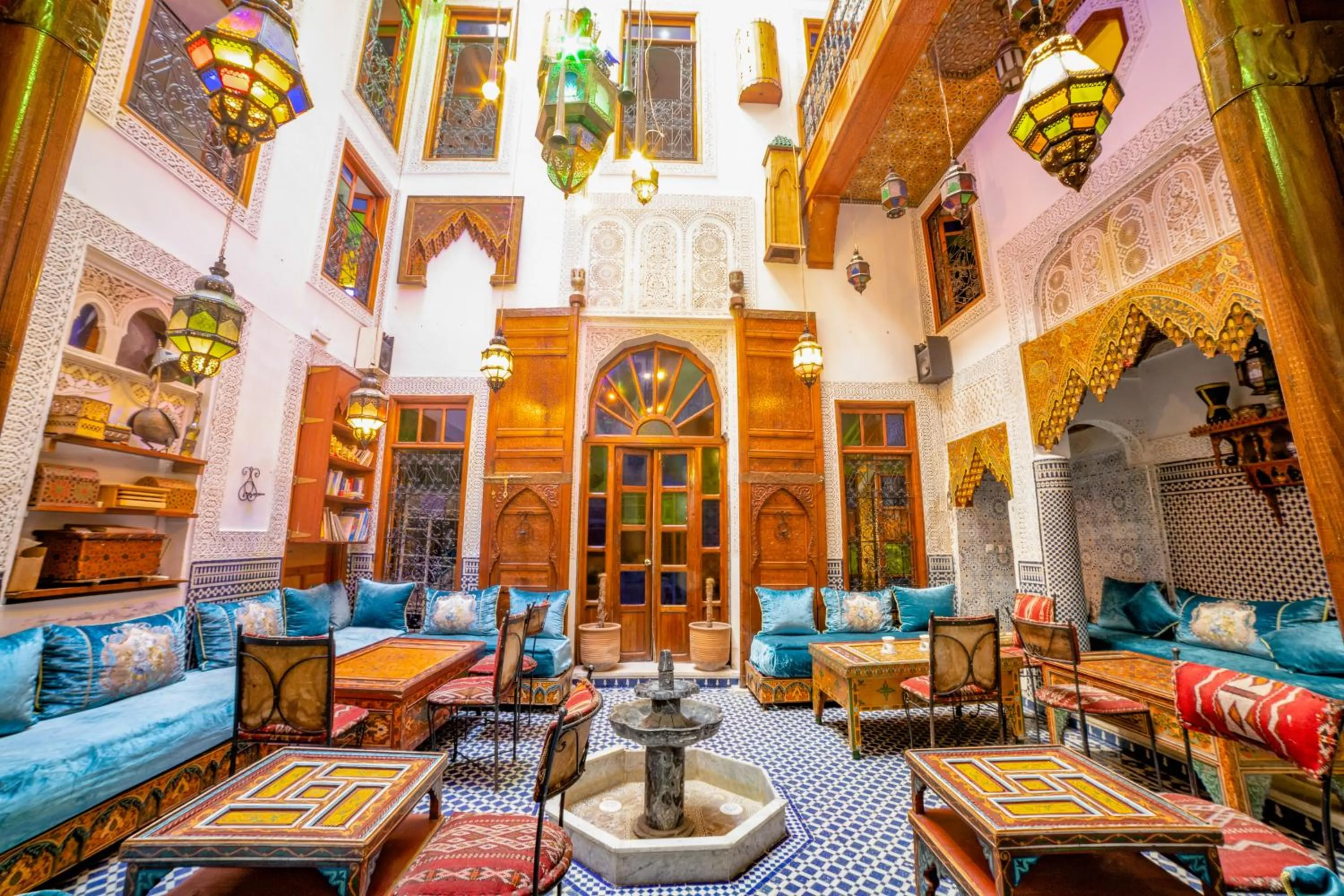 Patio in Riad Verus