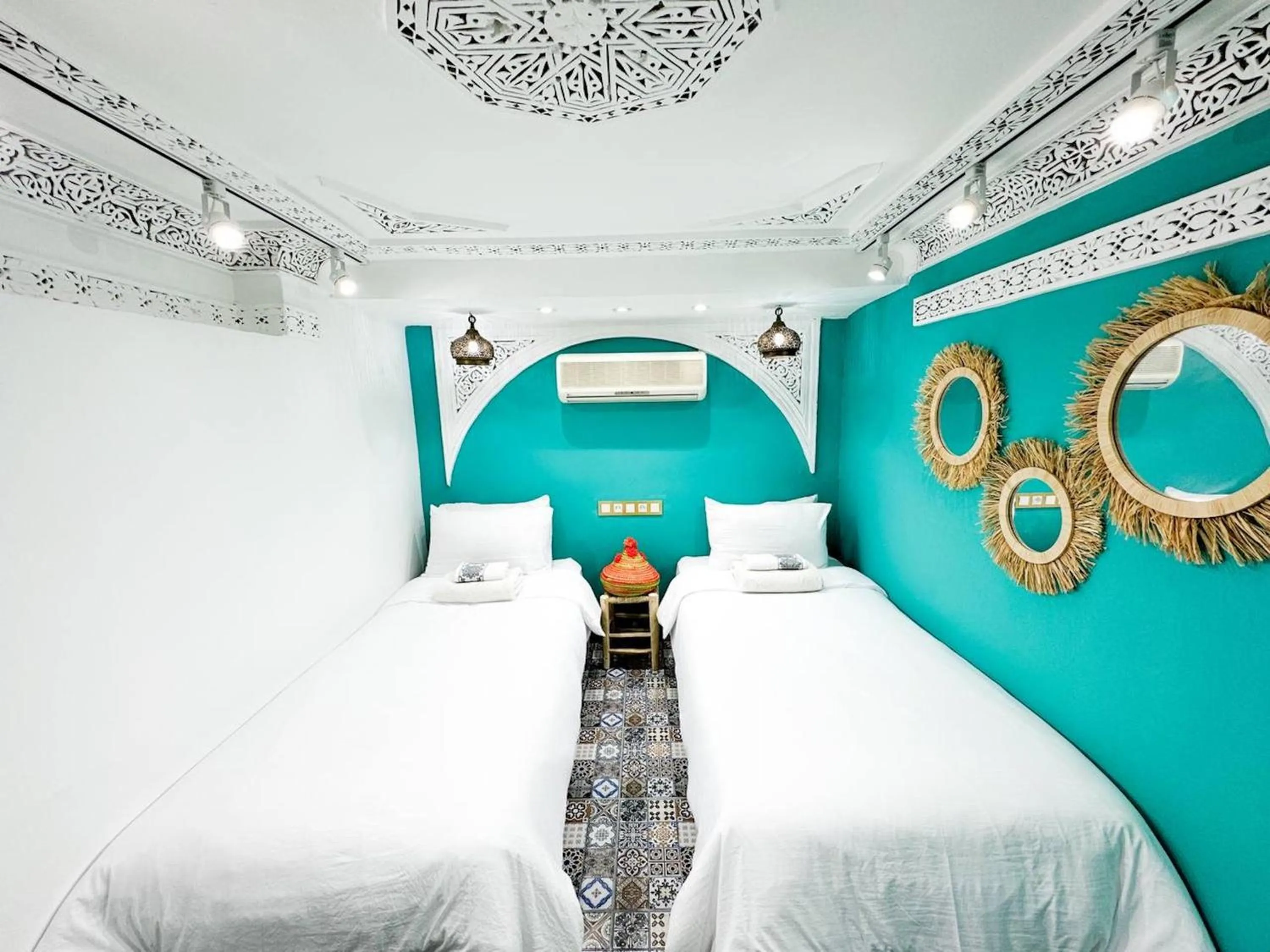 Bed in Riad Verus