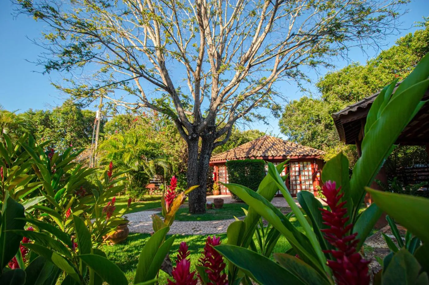 Seating area in Hotel Pousada Arizona