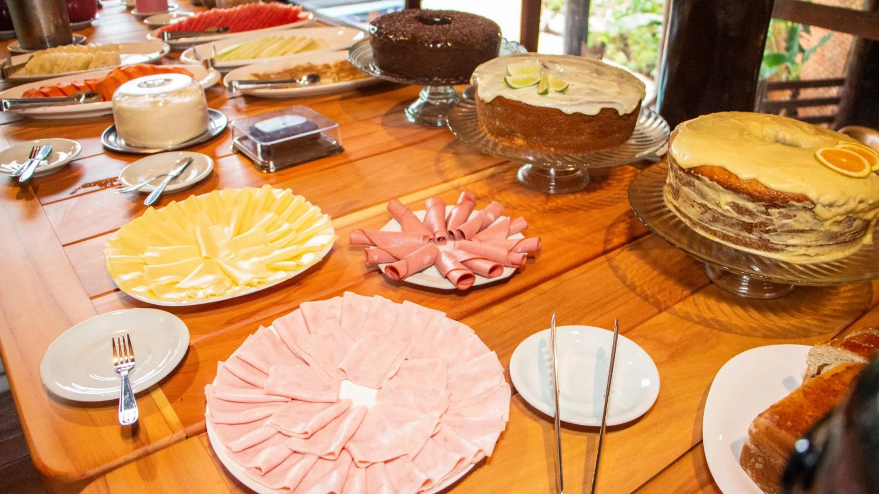 Breakfast in Hotel Pousada Arizona