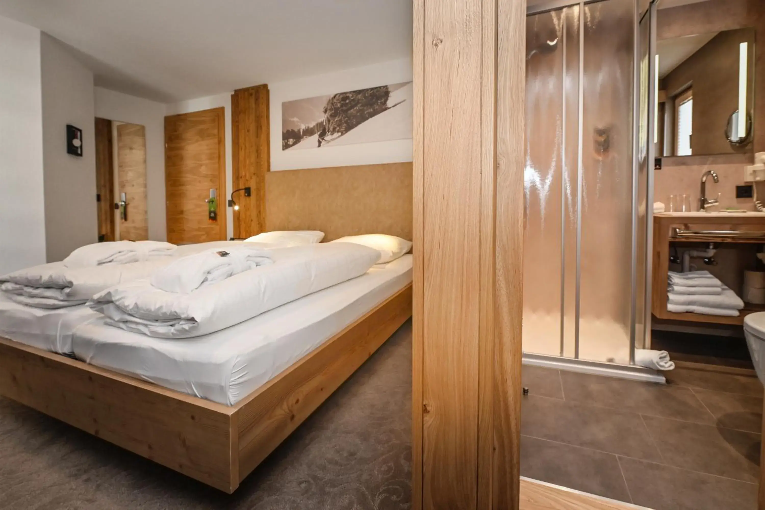 Double Room in Hotel Alpenfeuer Montafon Double Room in Hotel Alpenfeuer Montafon