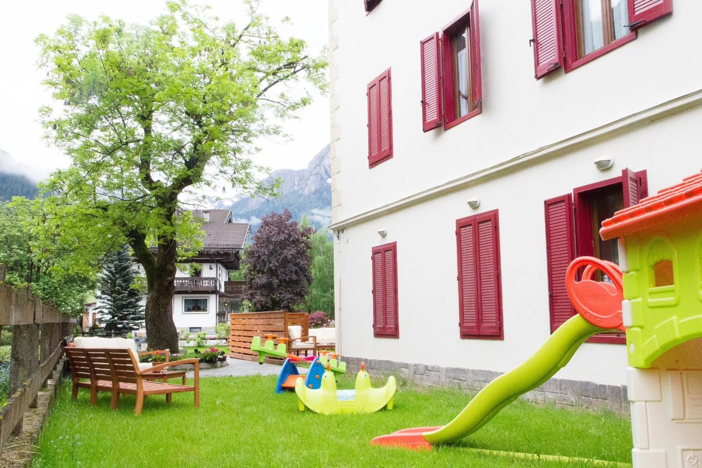 Children play ground in GH Hotel Piaz