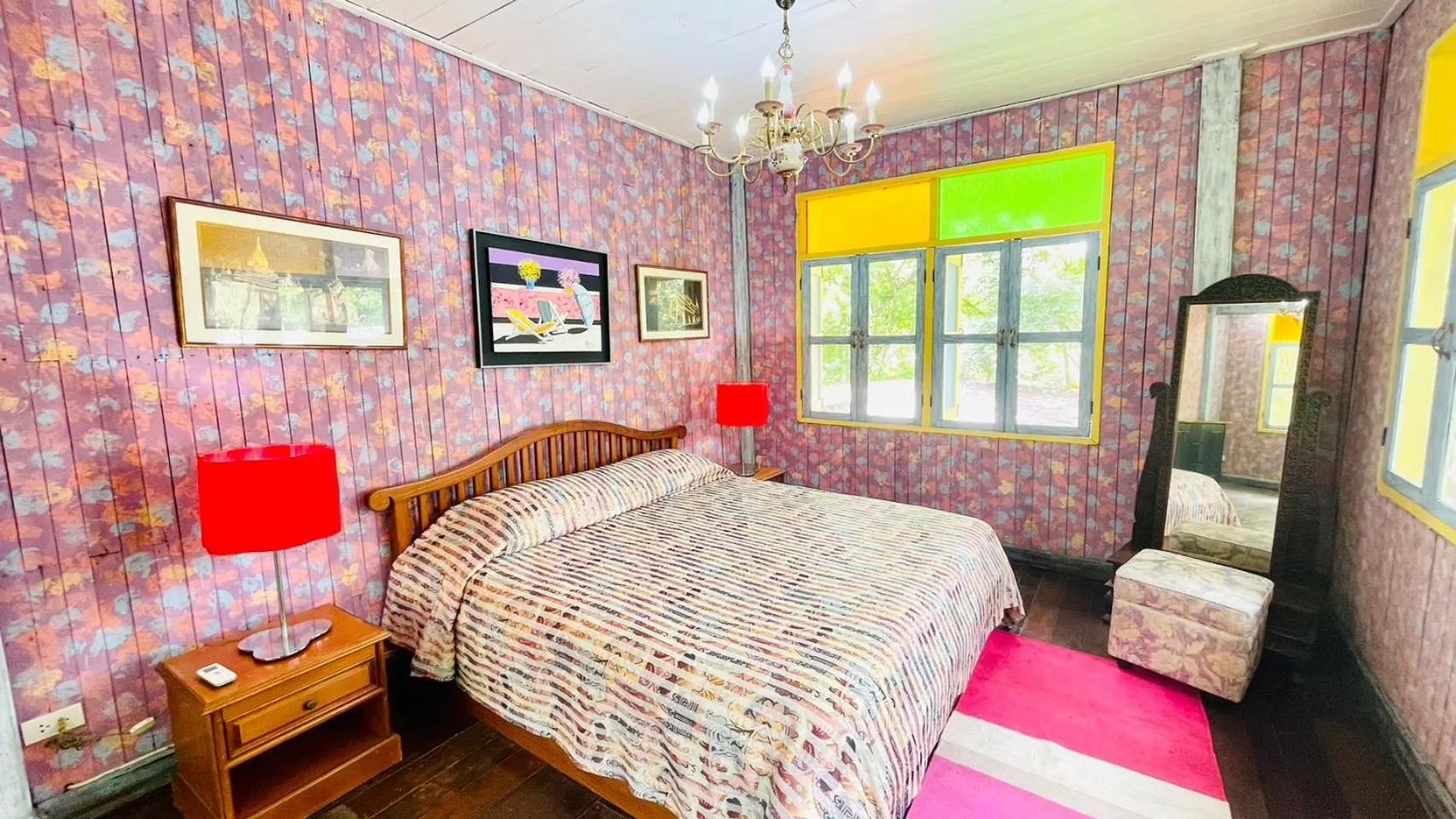 Bedroom, Bed in Baan Ing Khao