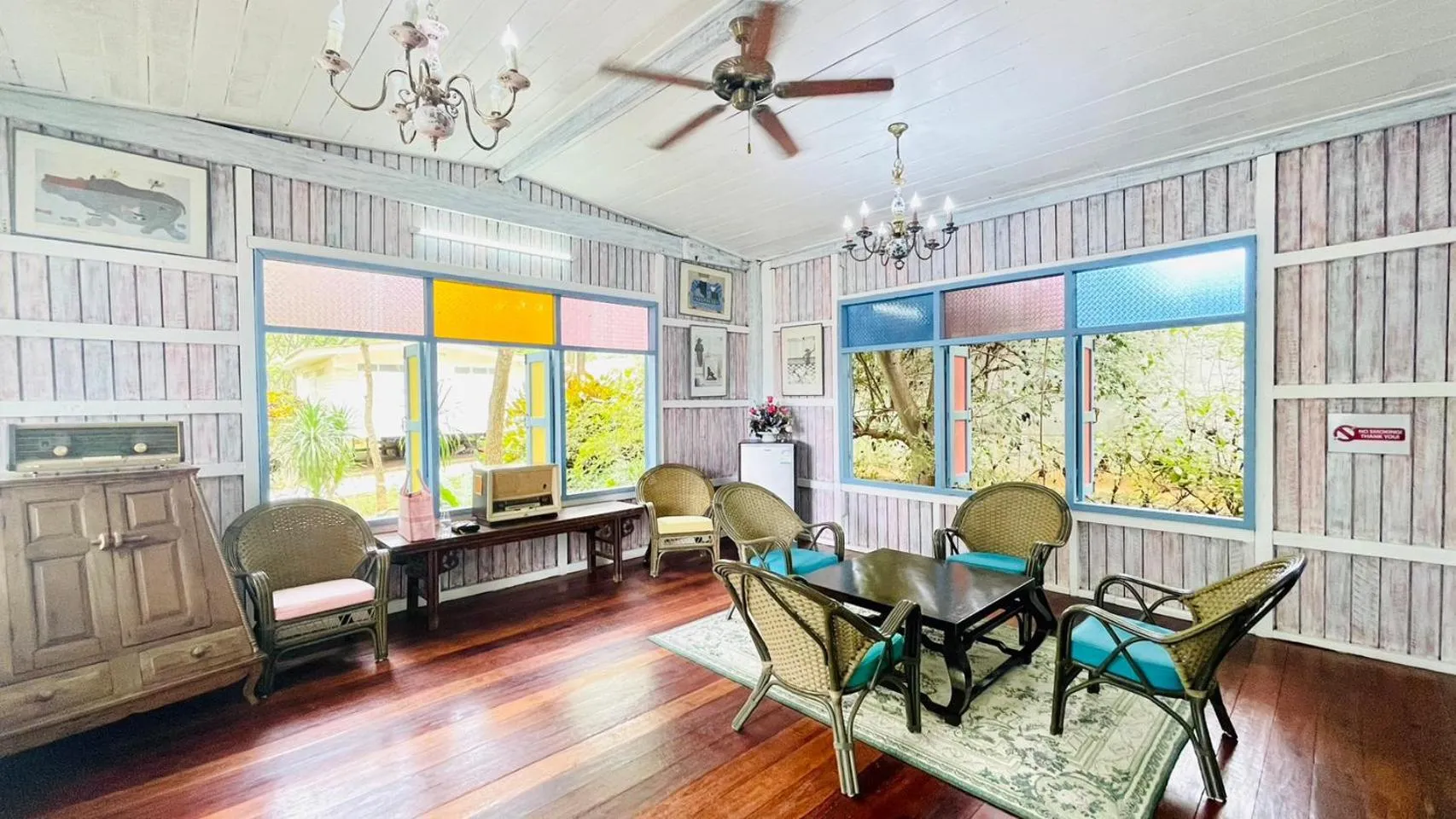 Living room in Baan Ing Khao