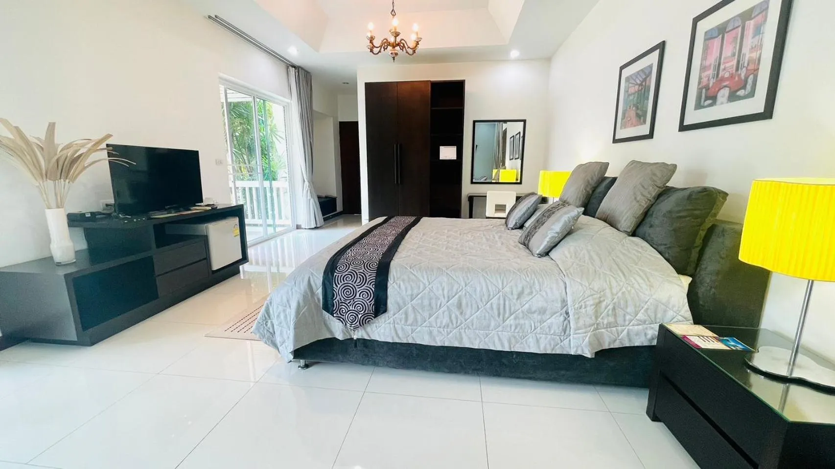 Bed in Baan Ing Khao