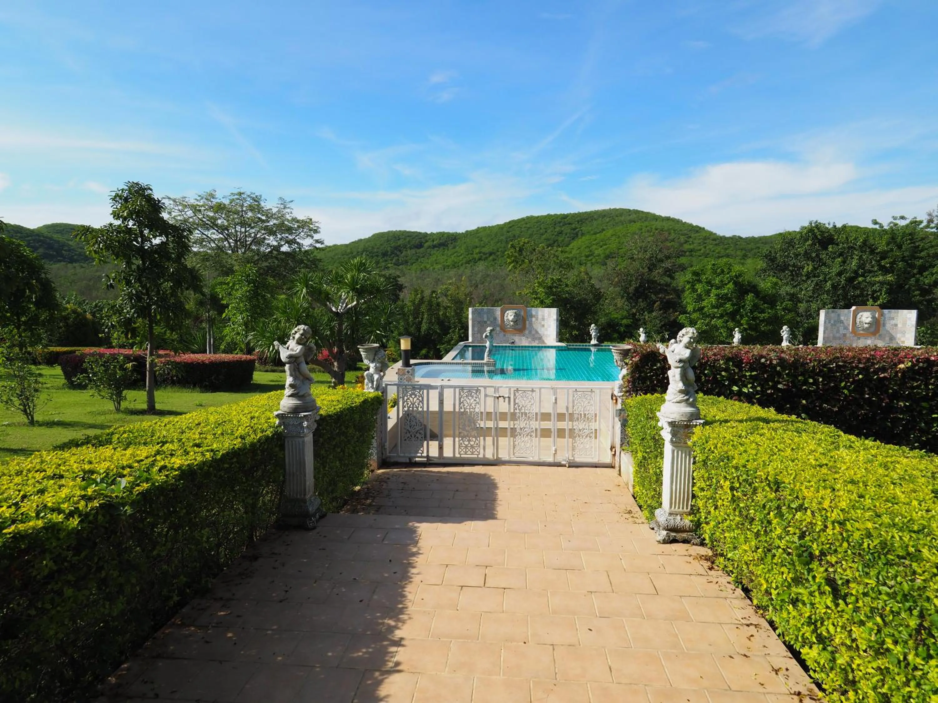 Swimming pool in Baan Ing Khao