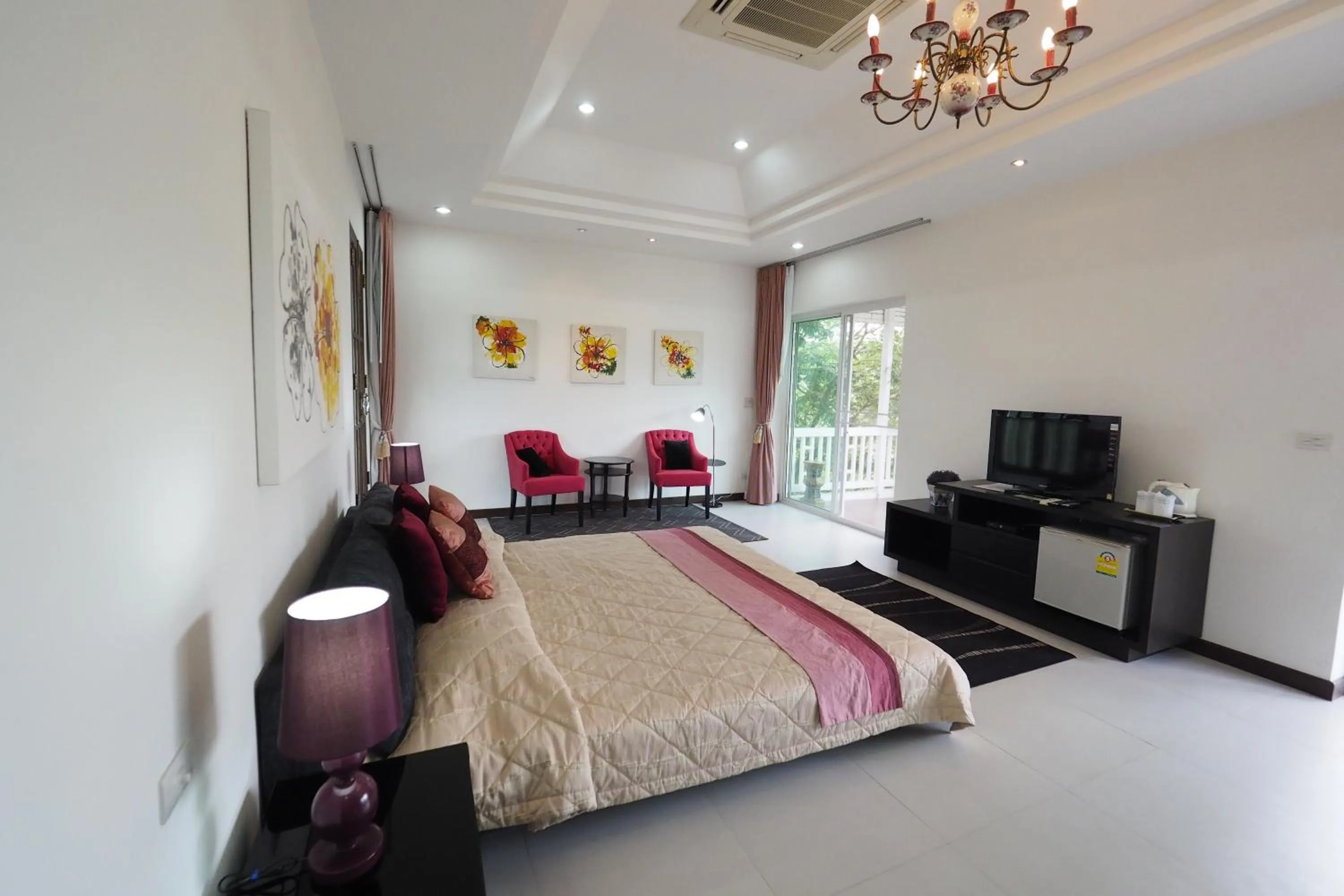 Bed in Baan Ing Khao