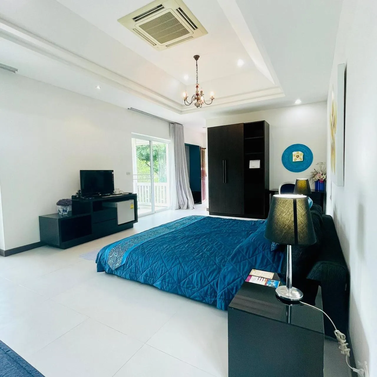 Bedroom, Bed in Baan Ing Khao