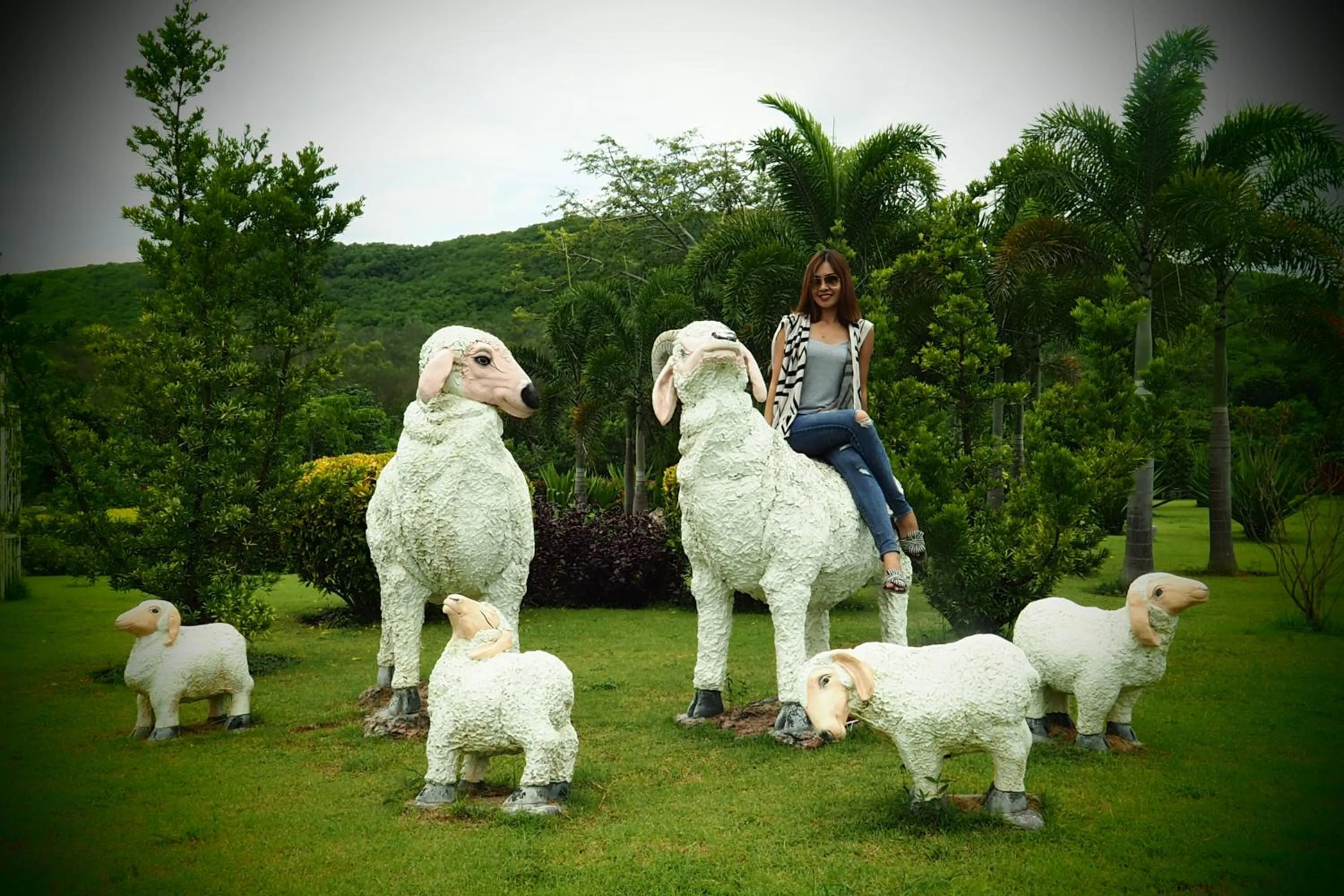 Garden in Baan Ing Khao