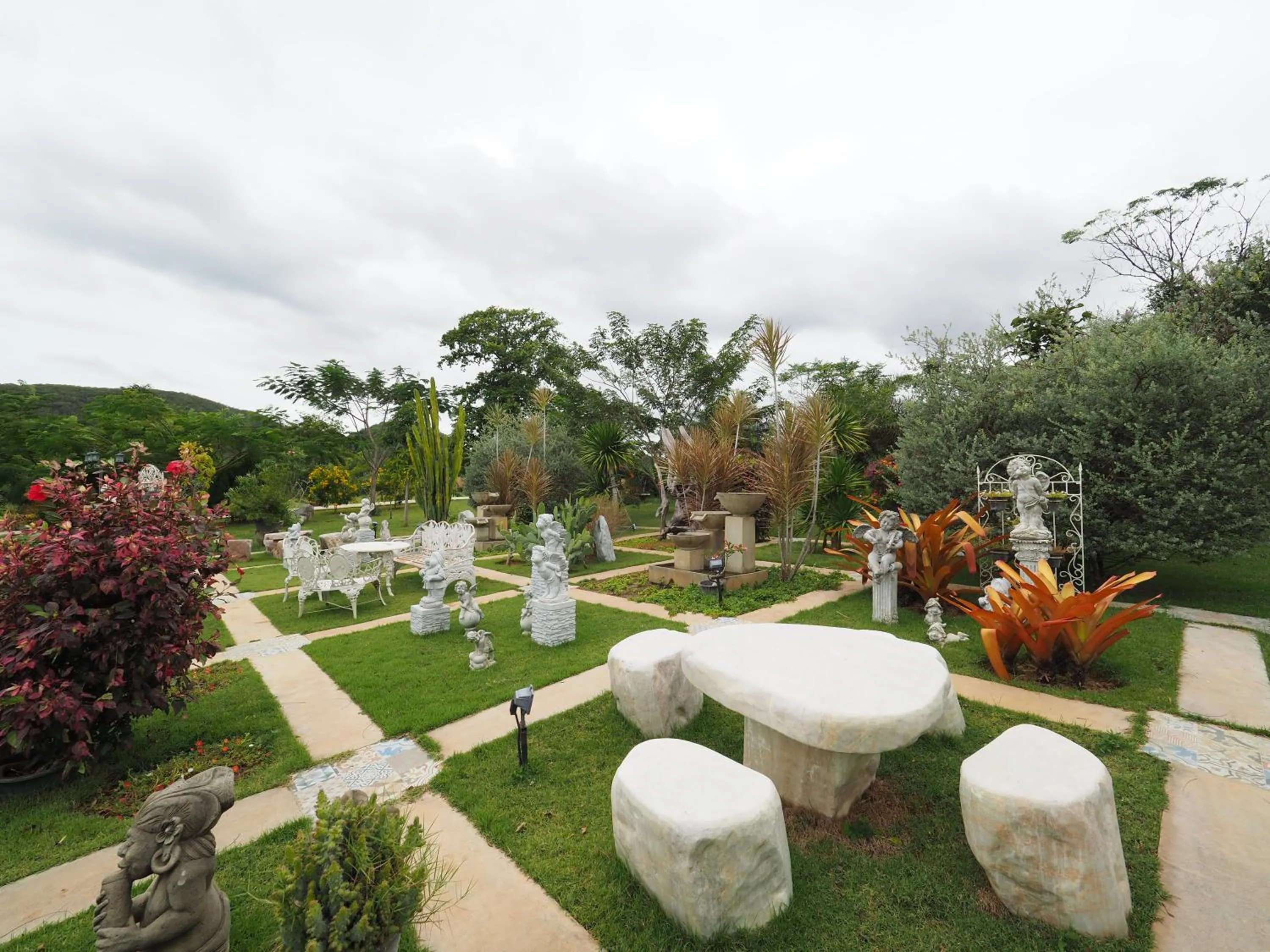 Garden in Baan Ing Khao