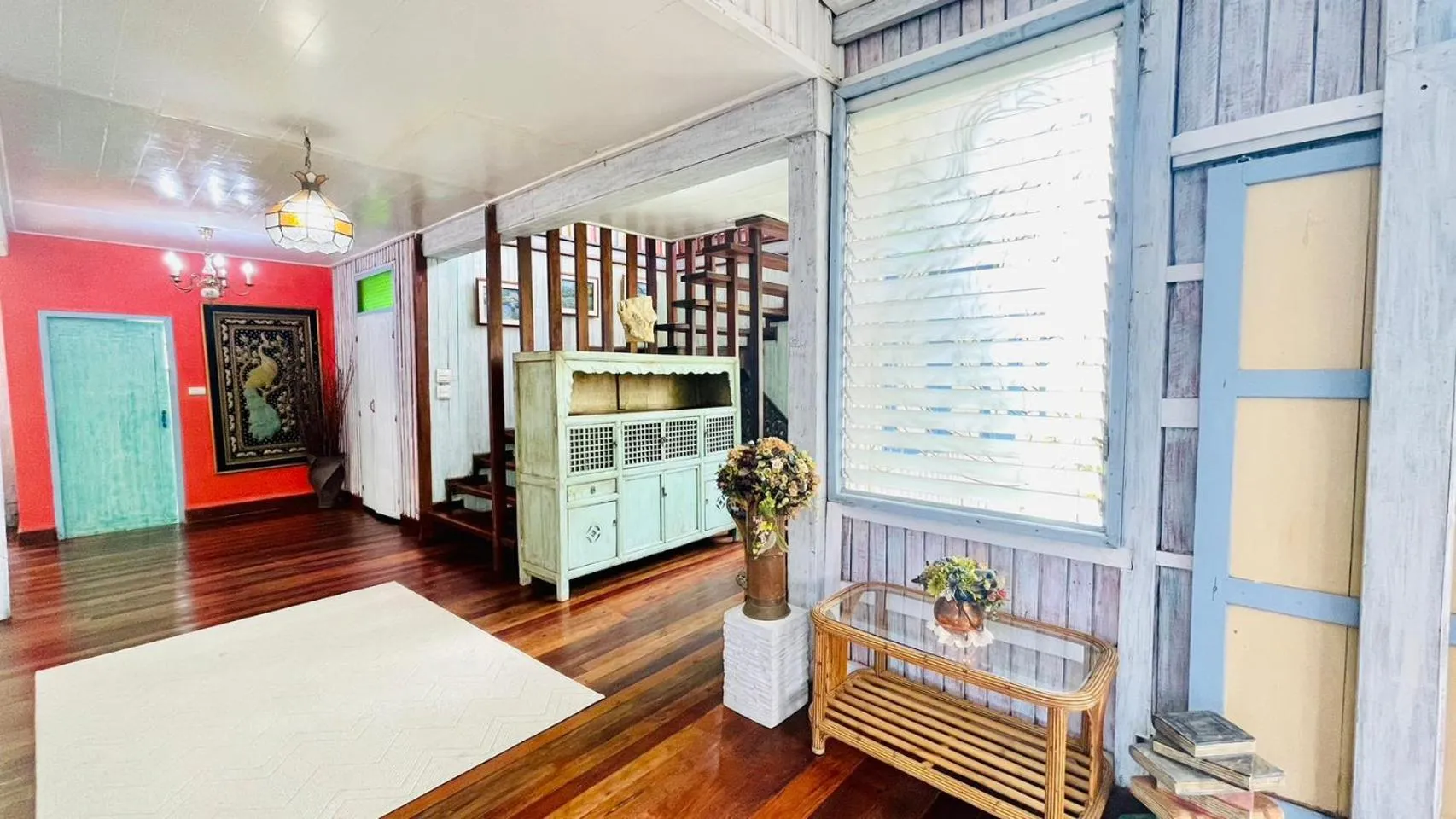 Photo of the whole room, Bed in Baan Ing Khao