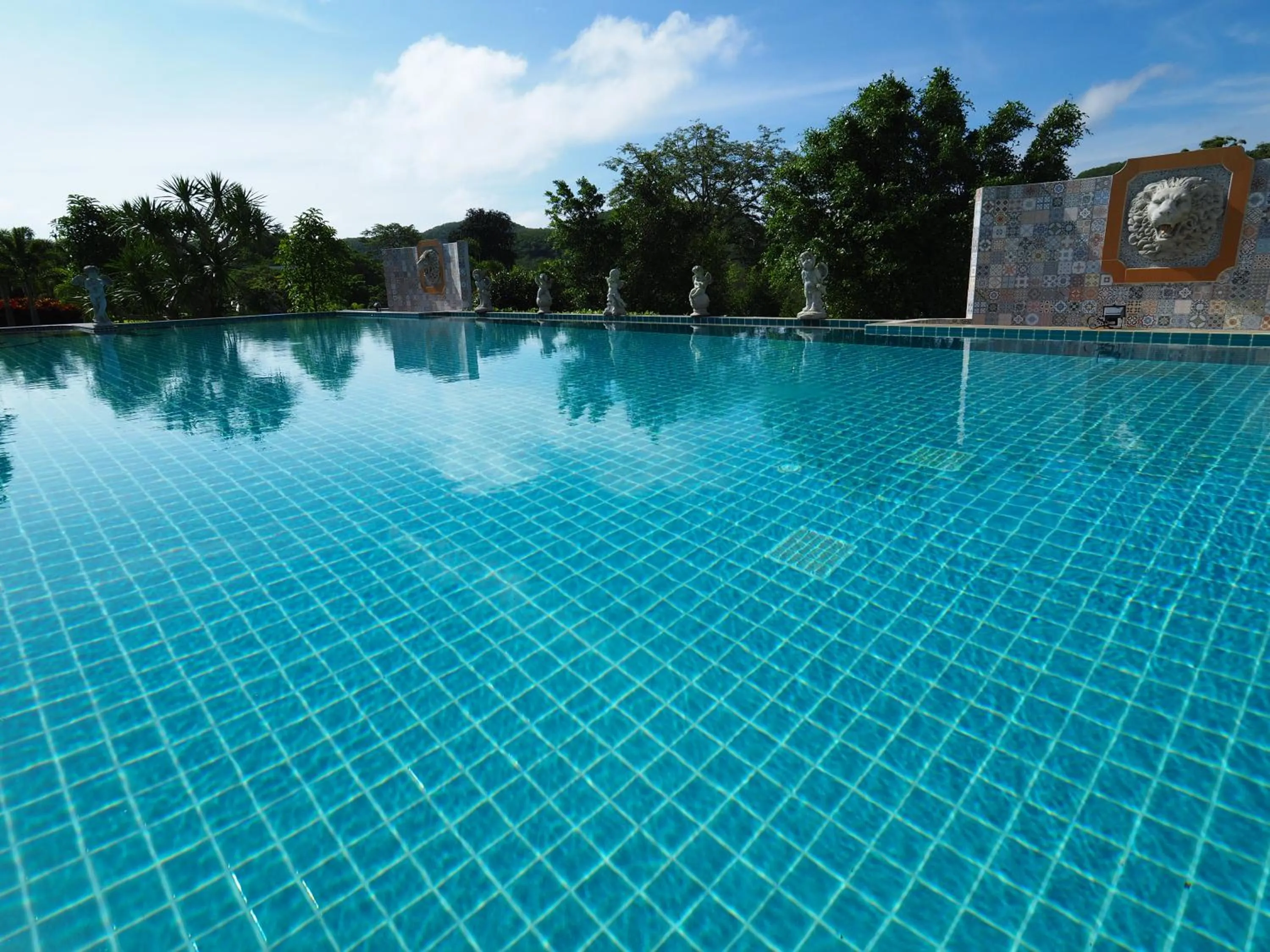 Swimming pool in Baan Ing Khao