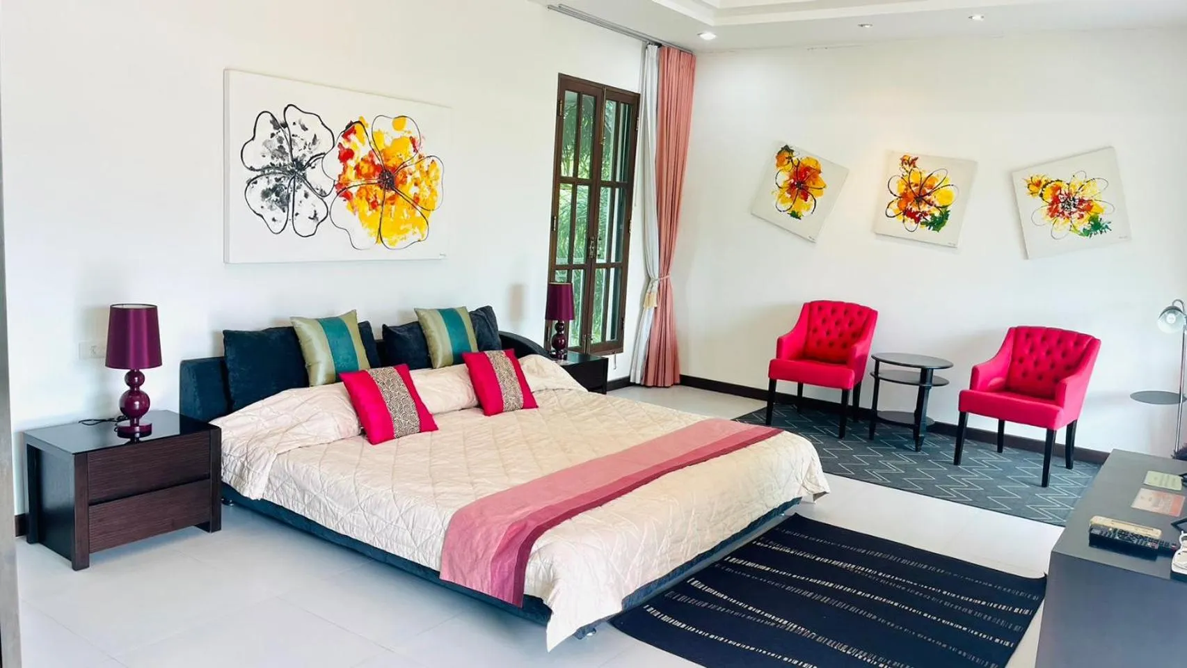 Bed in Baan Ing Khao