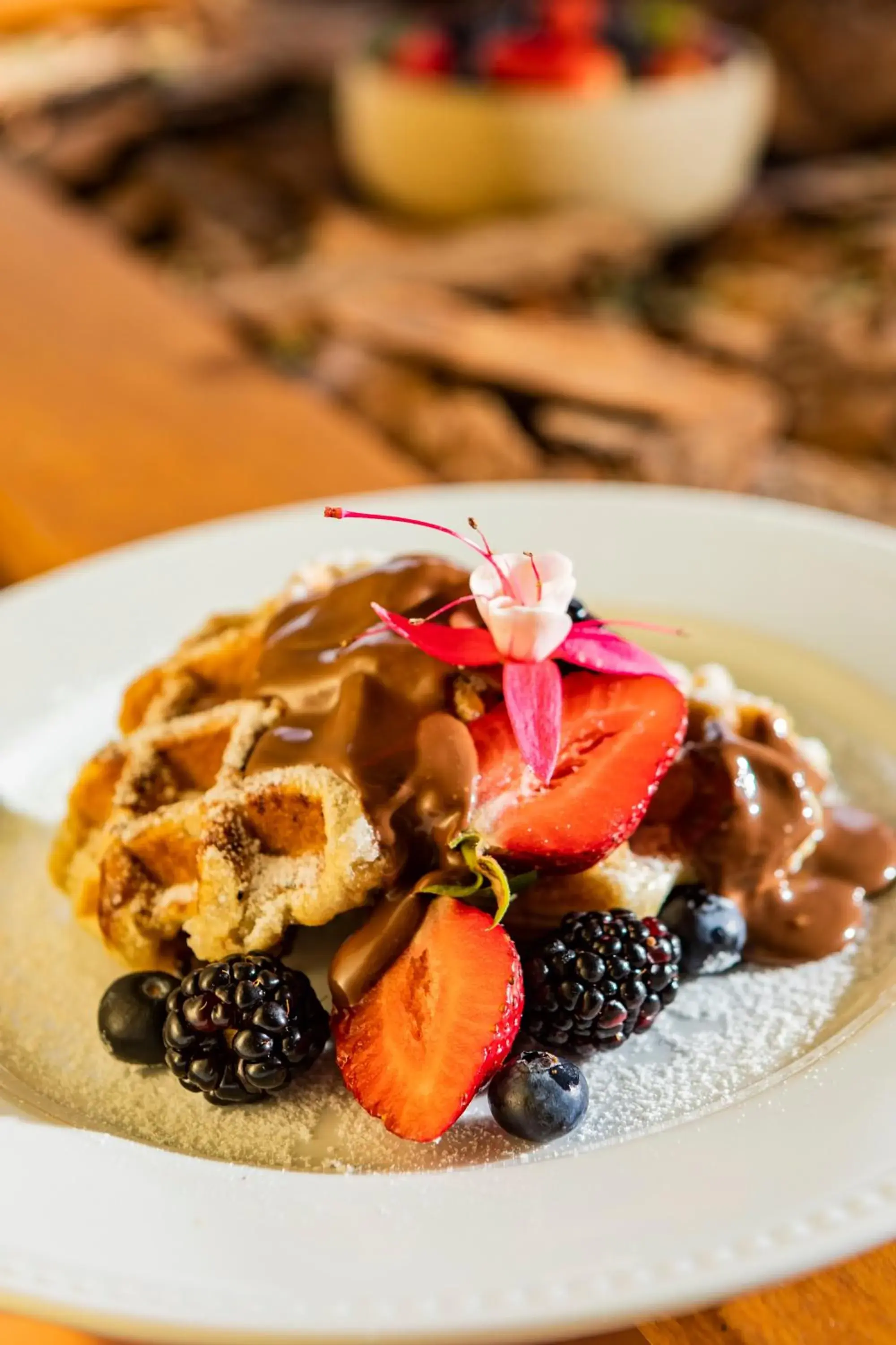 Breakfast in Bendito Cacao Resort & Spa Breakfast in Bendito Cacao Resort & Spa